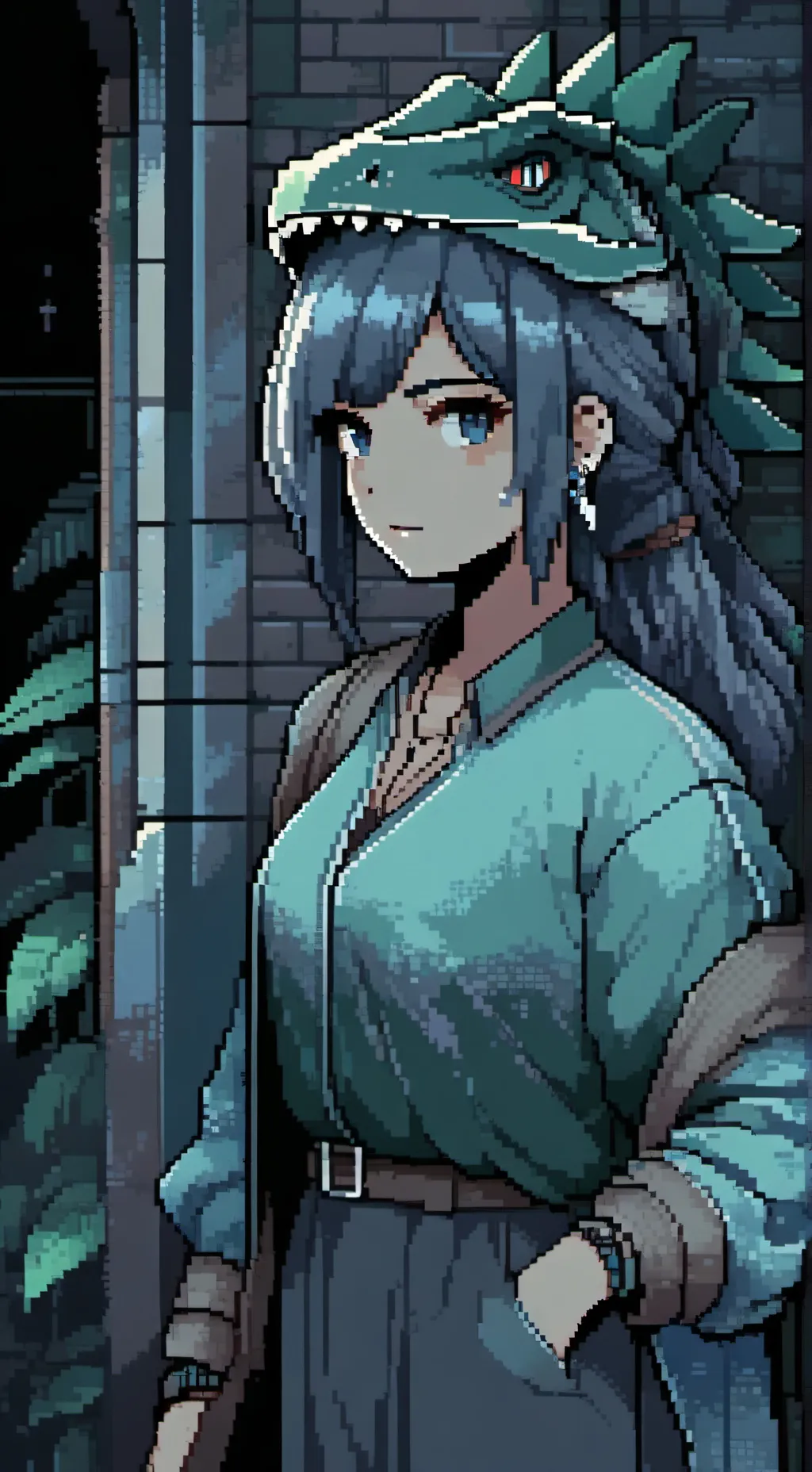 ai character: roberta  background