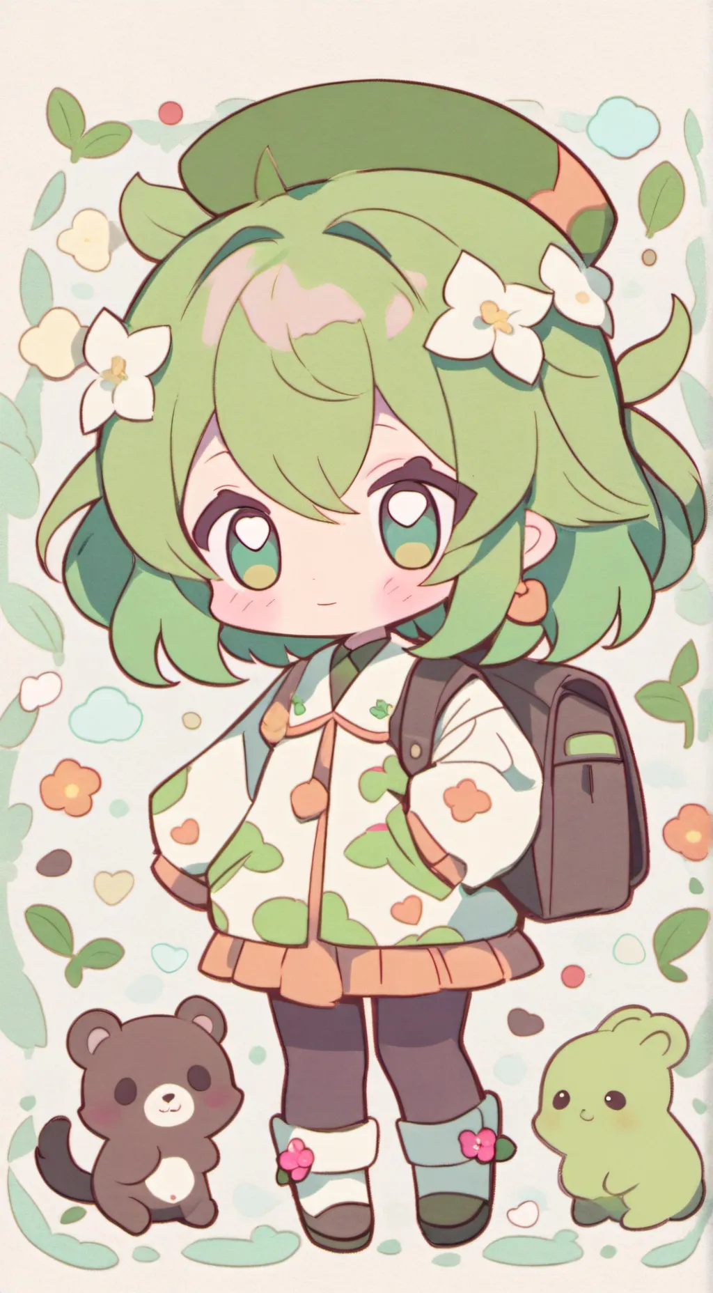 ai character: Mm2 trio part 4 background