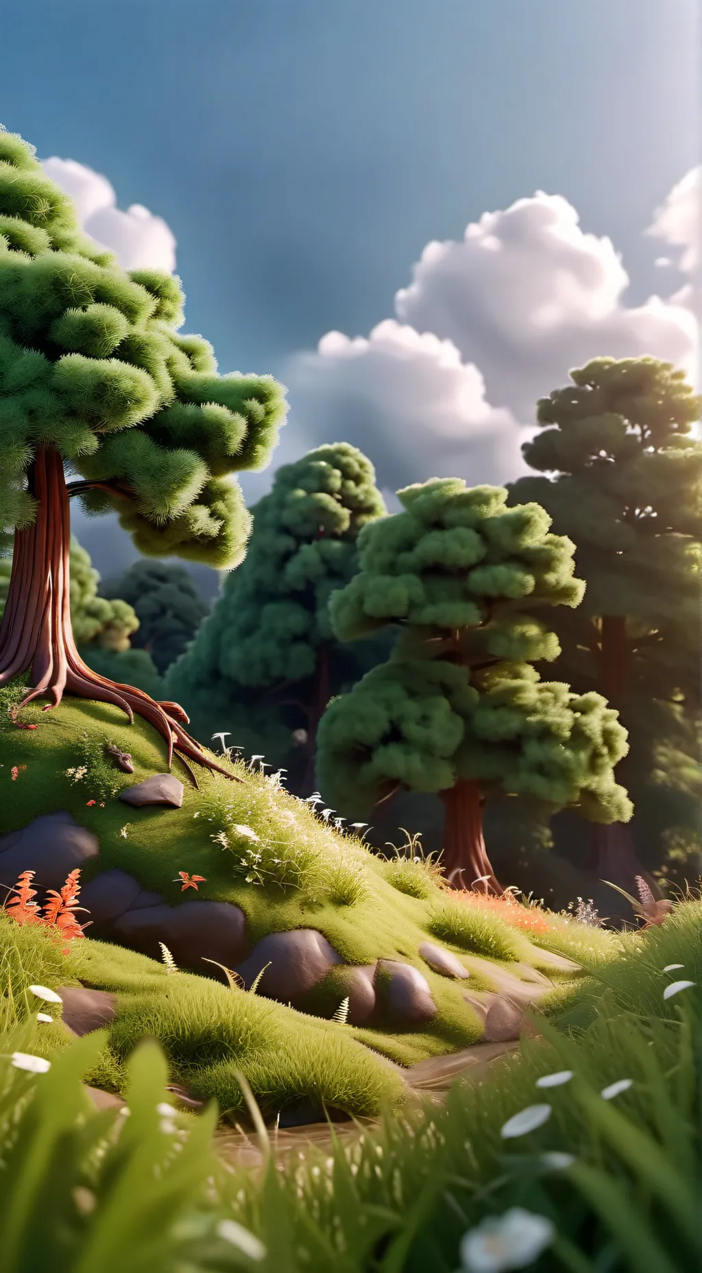 ai character: REALITY  background