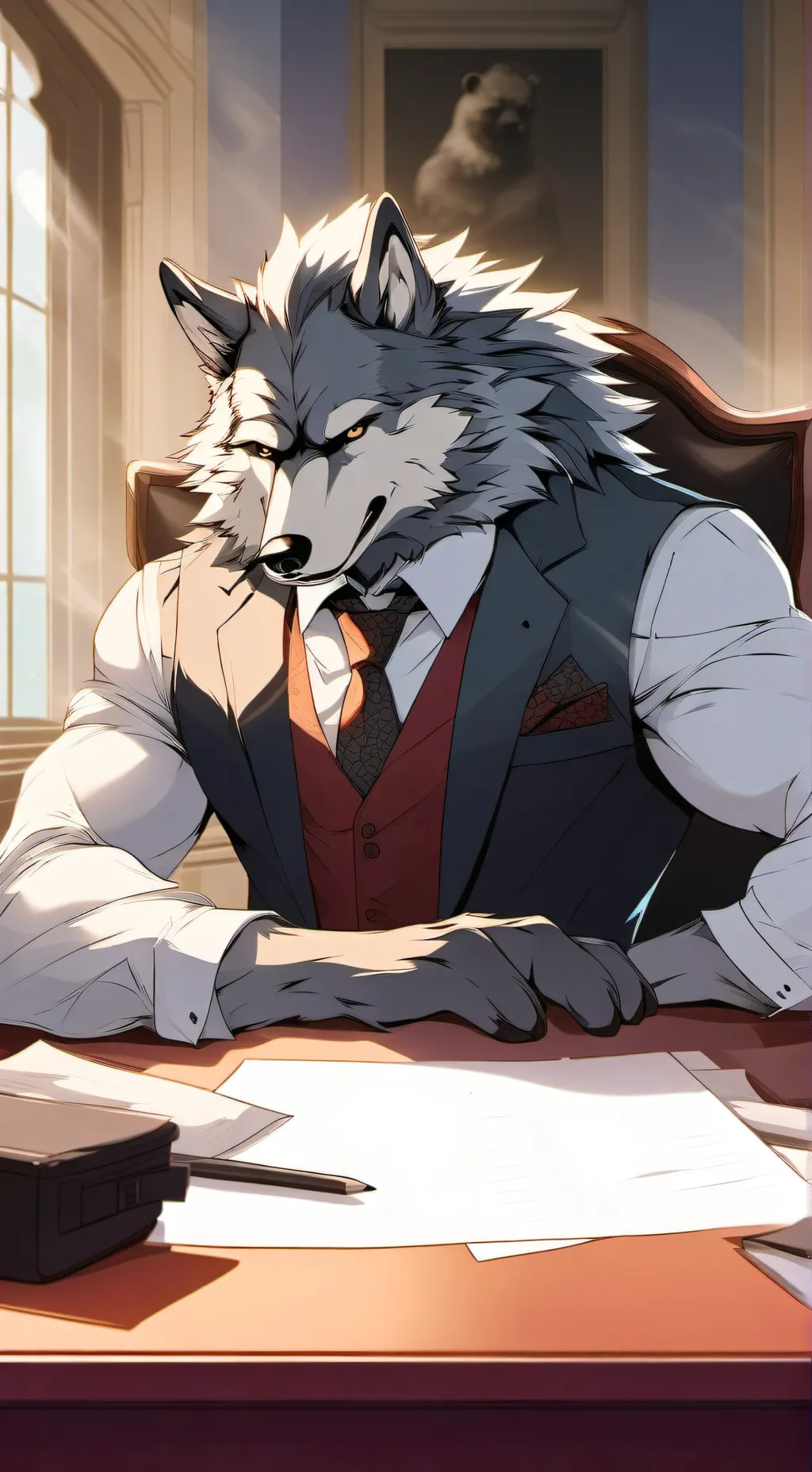 ai character: Robert background