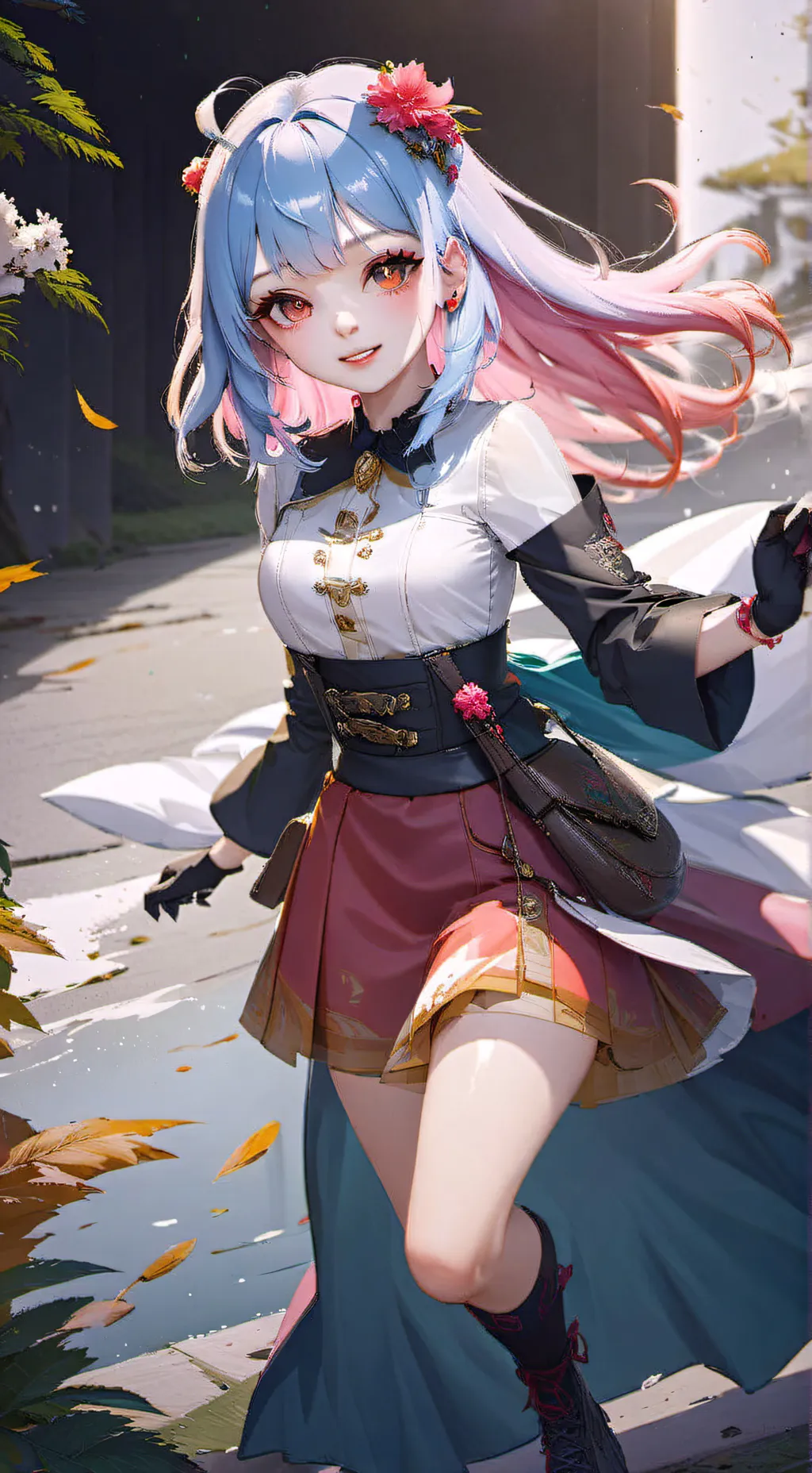 ai character: Ruby background