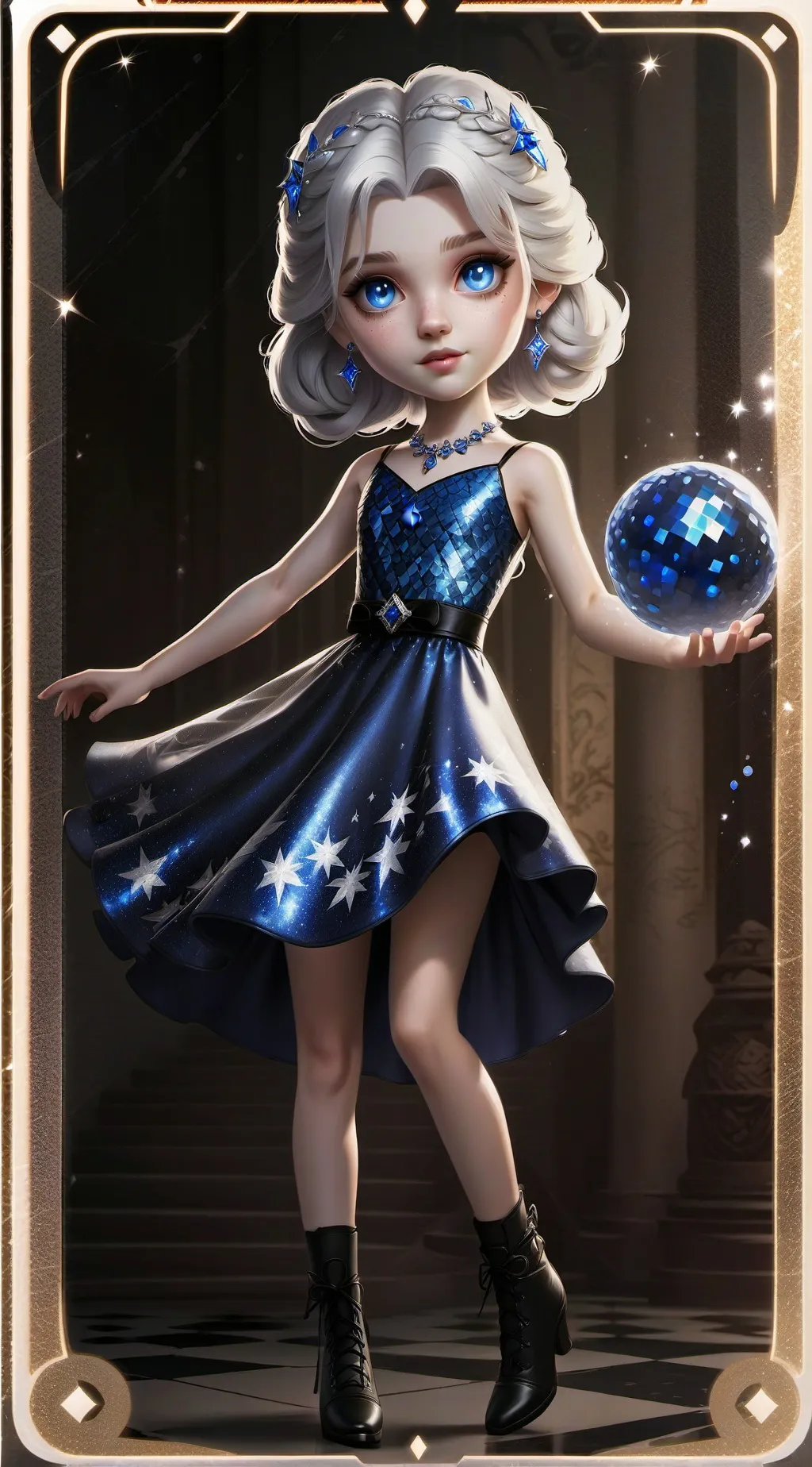 ai character: Descandants. background