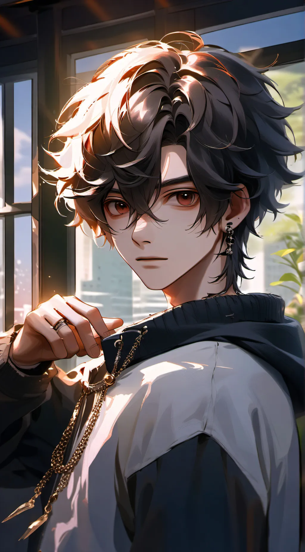 ai character: ☆•{Kei}•☆ background