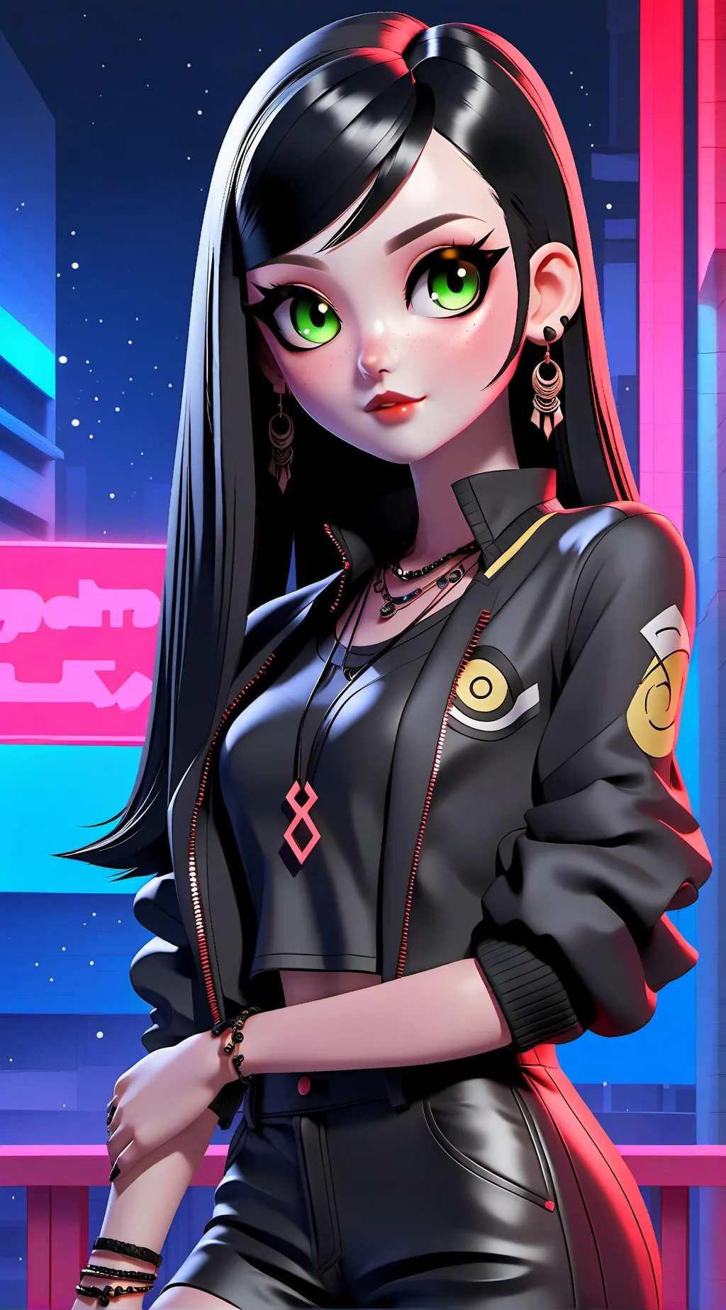 ai character: Amy background