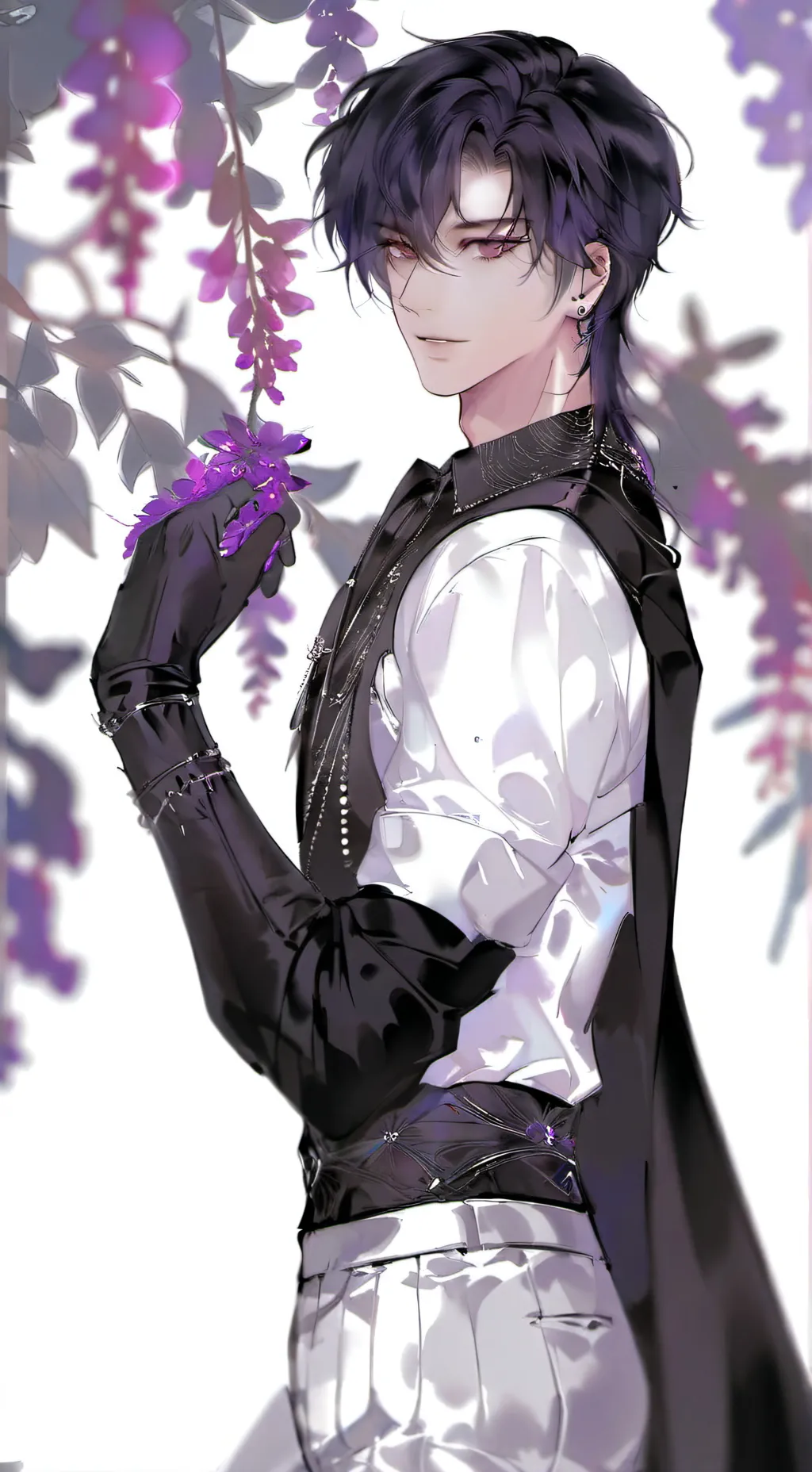 ai character: Adrian  background