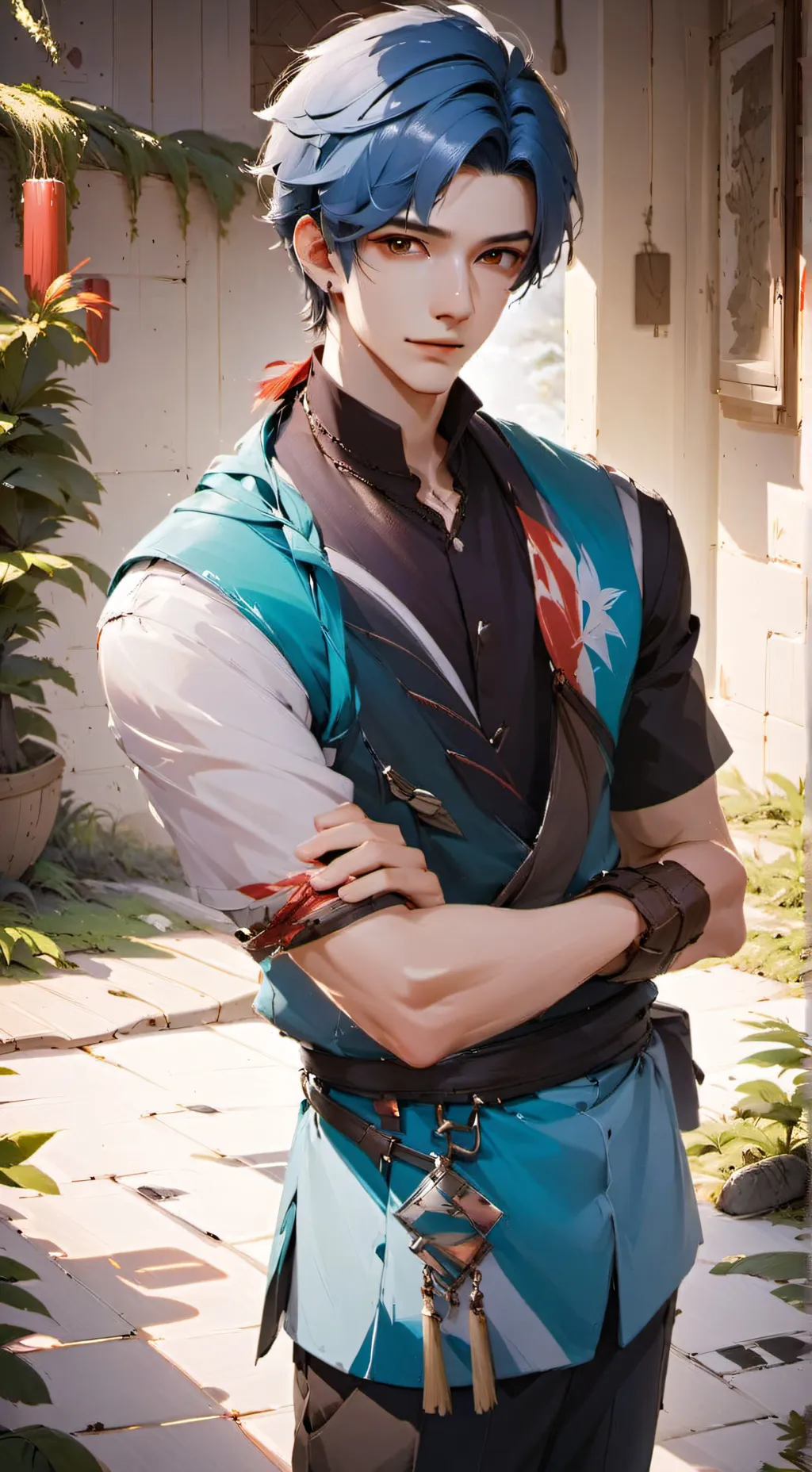ai character: Frank background