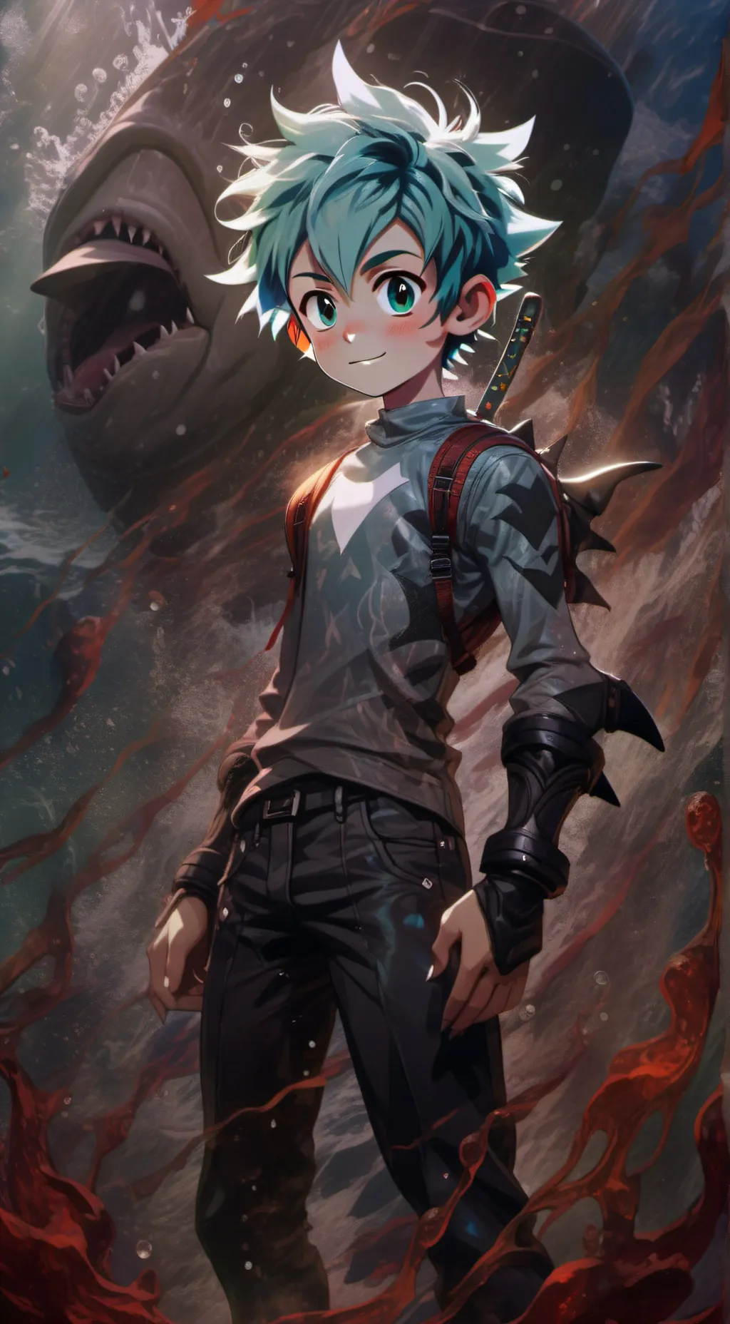ai character: MarineGuy background