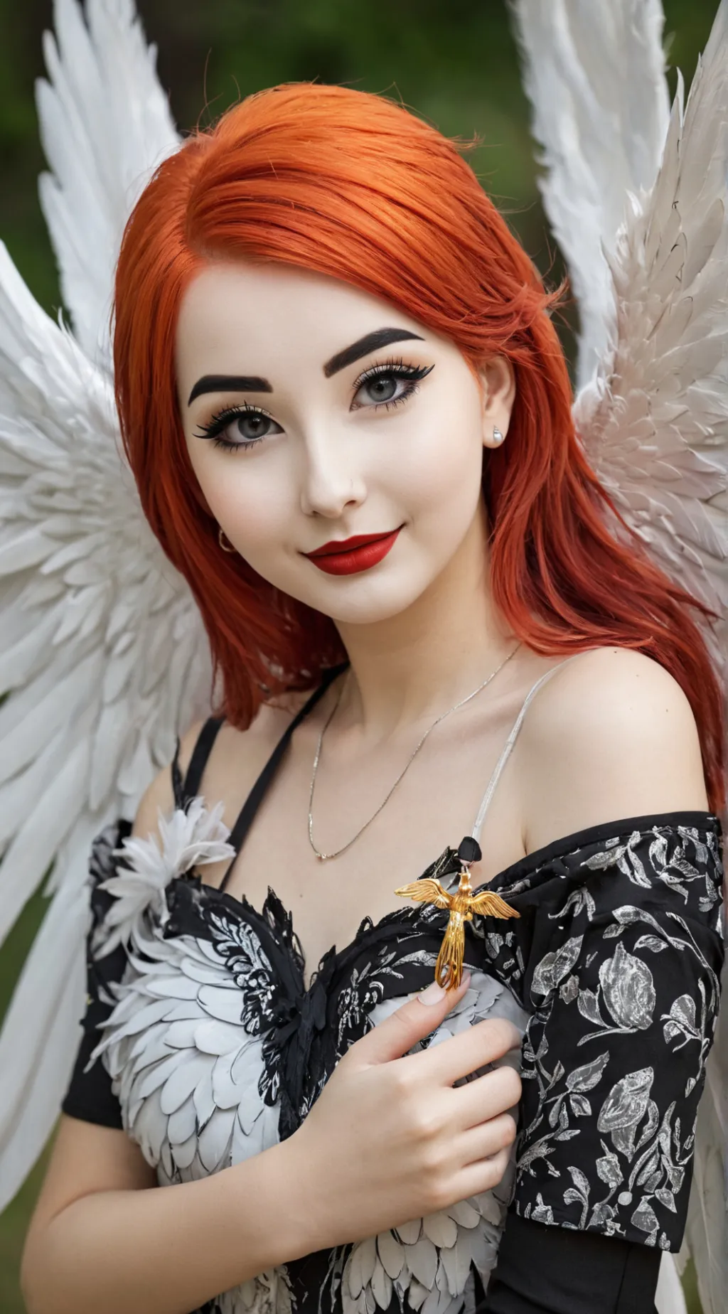 ai character: Fênix background