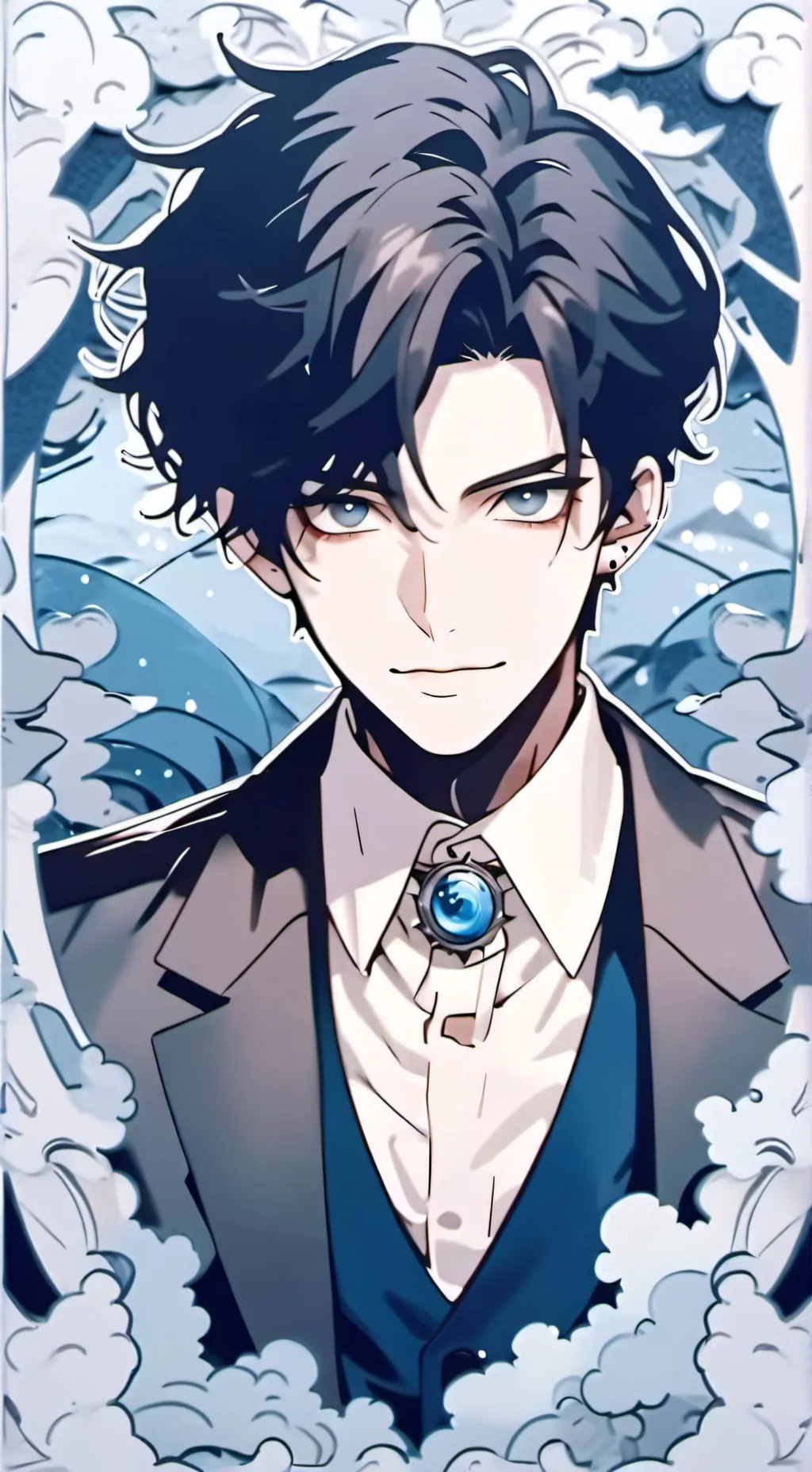 ai character: Dabi background