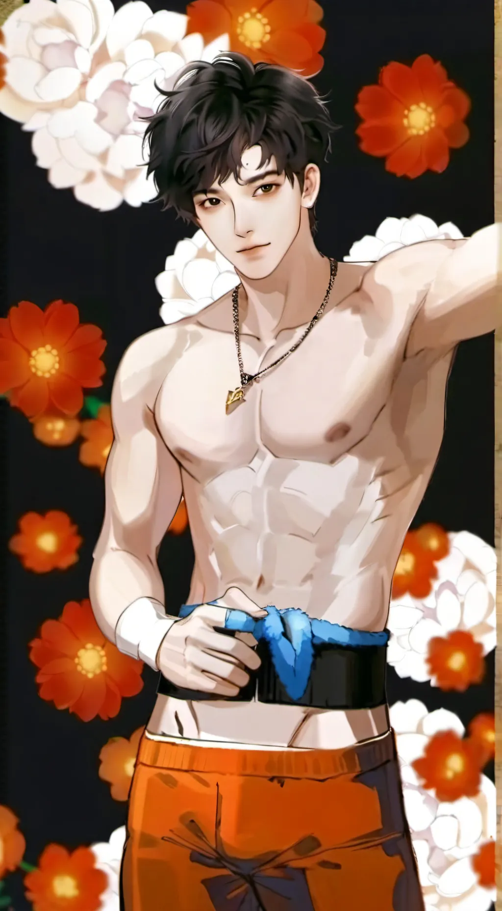 ai character: Chris  background