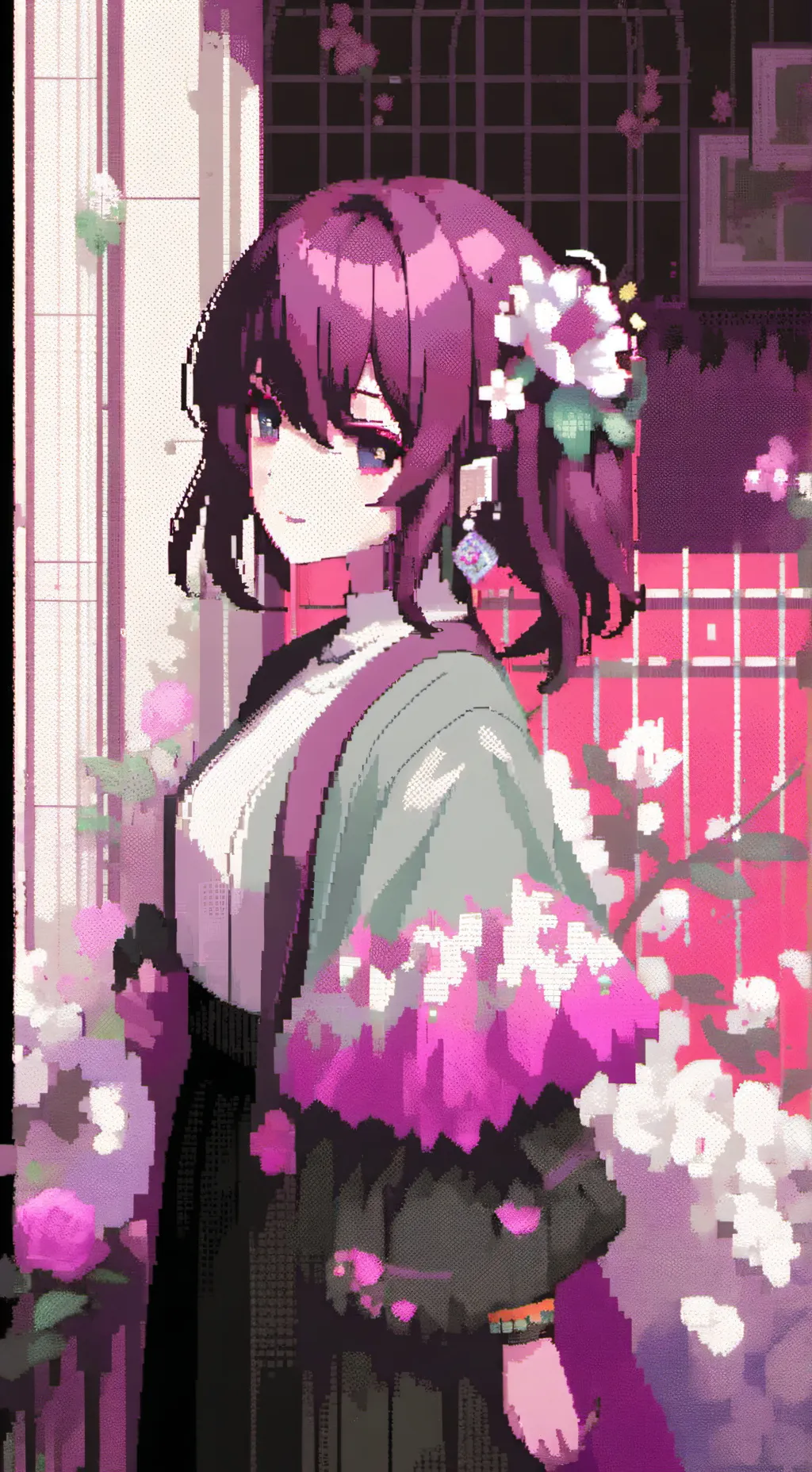 ai character: 😈😁Rumi♀️💅 background
