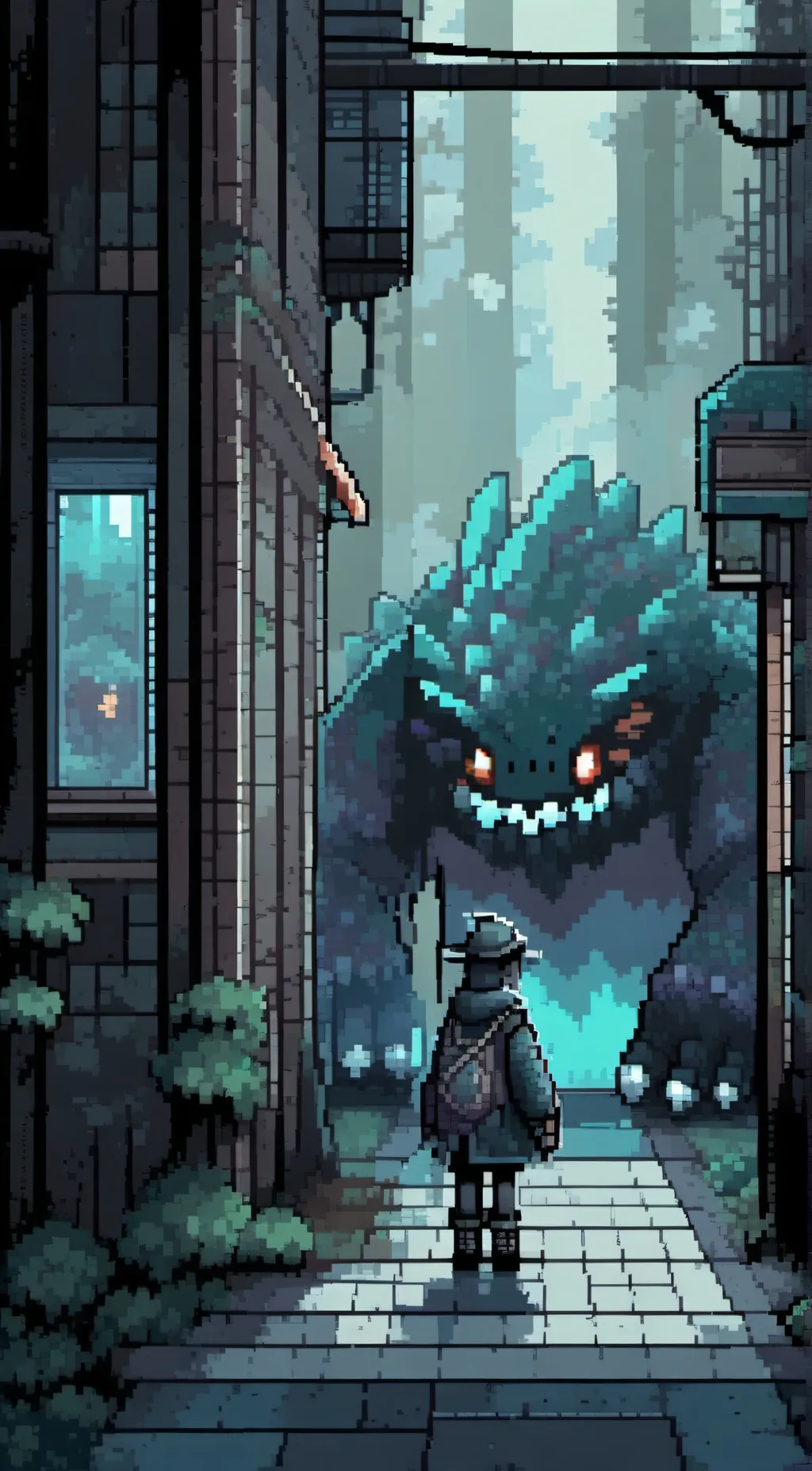 ai character: COD - monster background