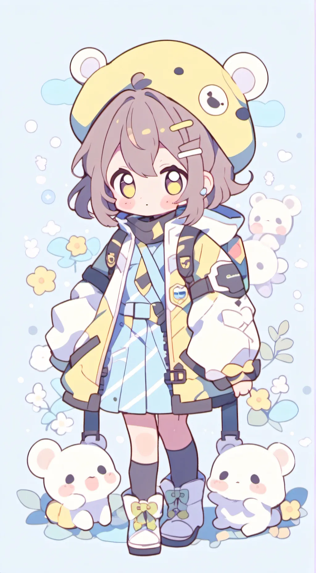 ai character: Edit background