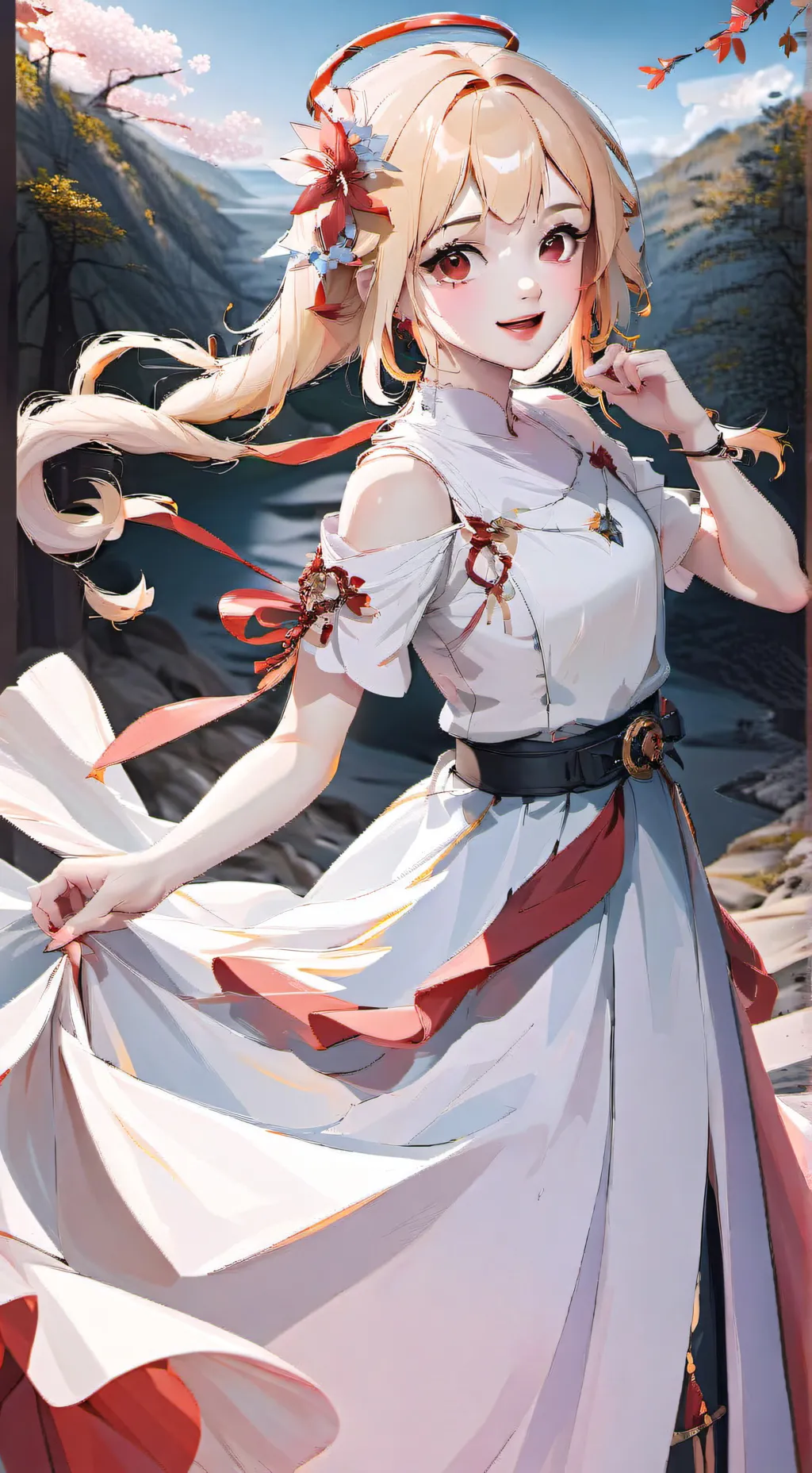 ai character: Ella/Shcool rp. background