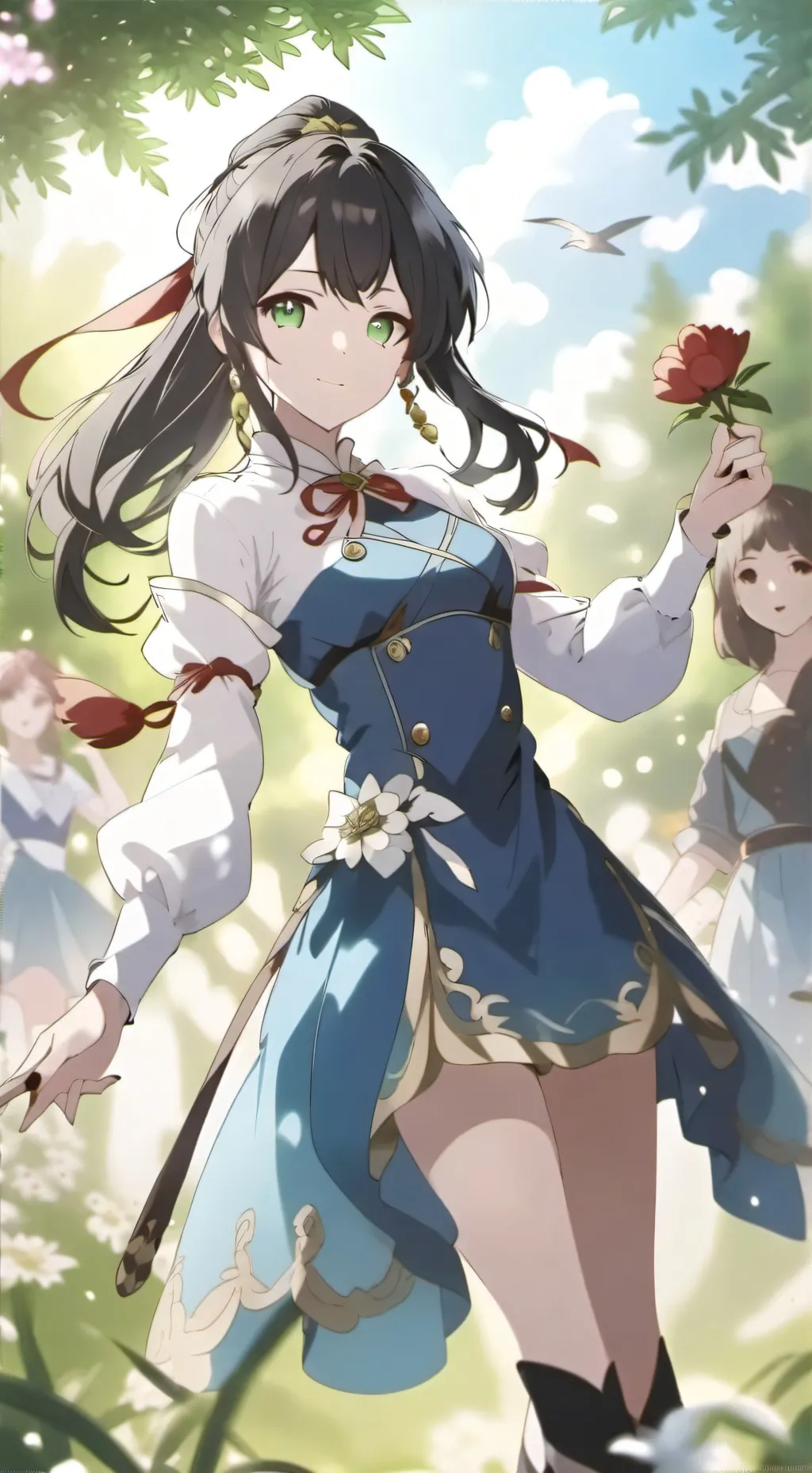 ai character: lilly  background