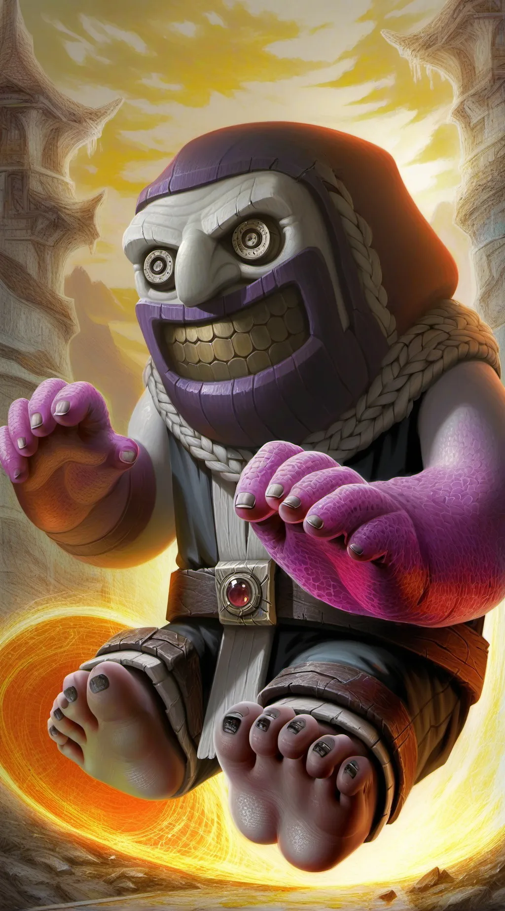ai character: Glorp background