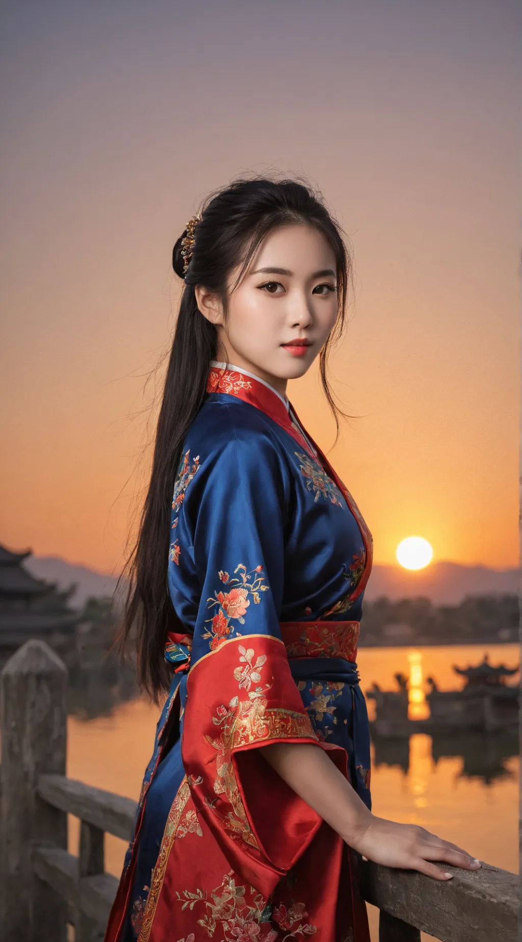 ai character: Yu-Mei  background