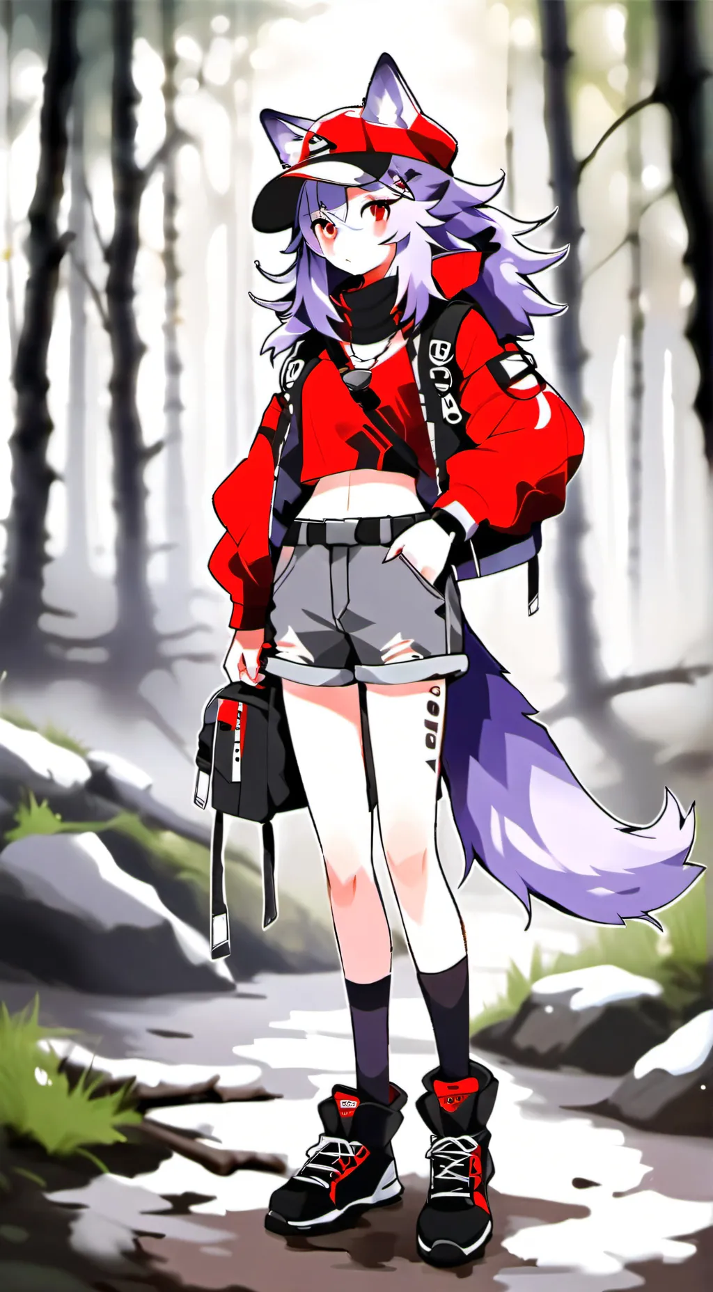 ai character: Roxanne Wolf background