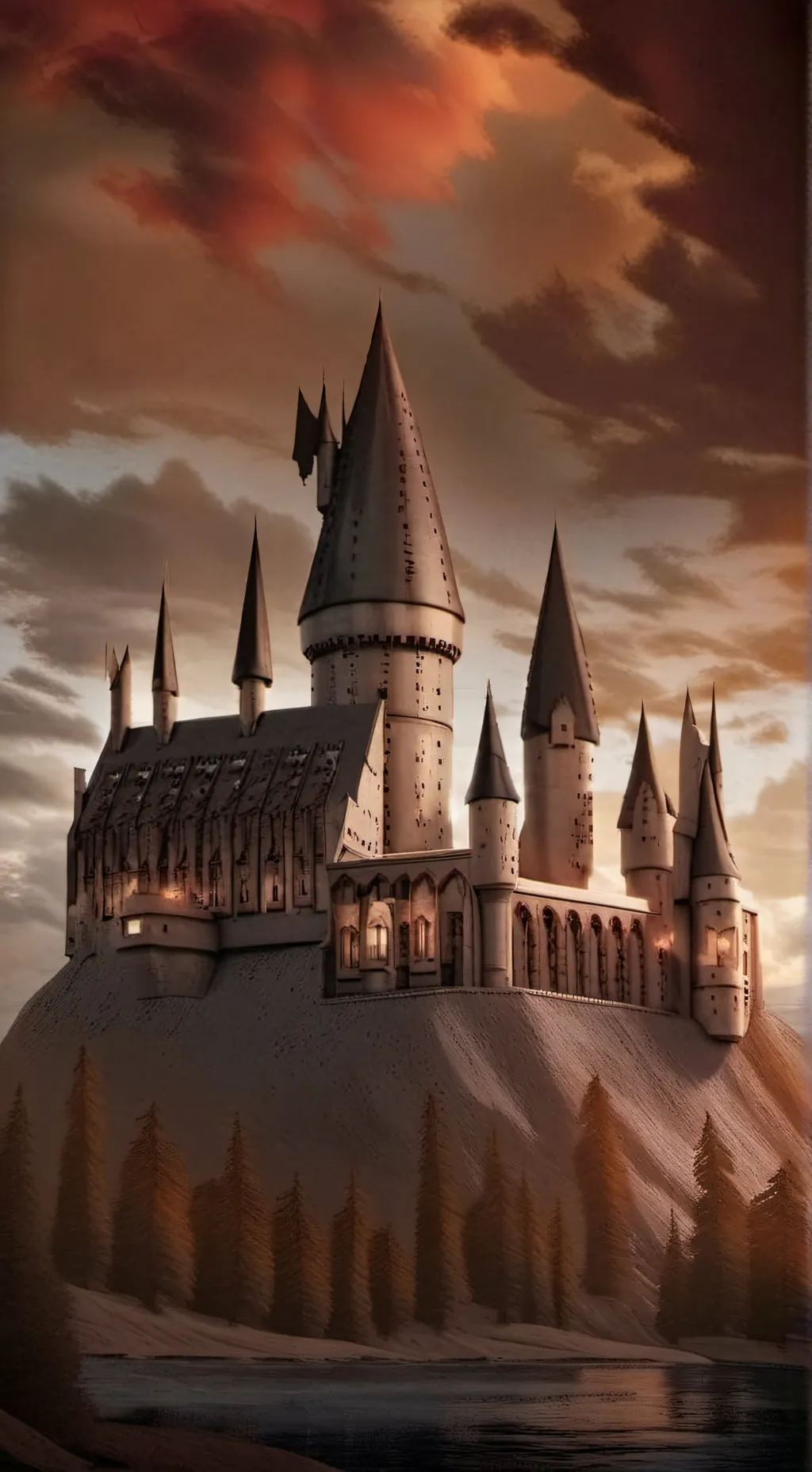 ai character: hogwarts background