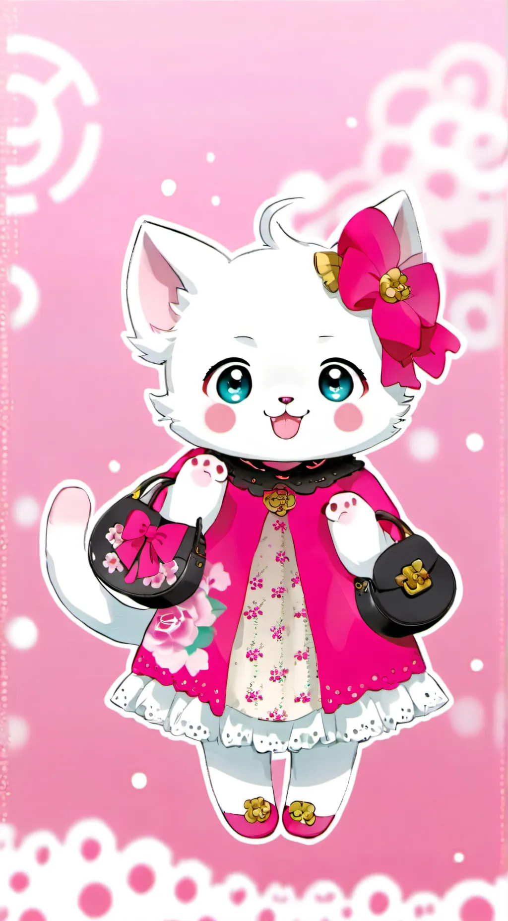ai character: Kitty★ background