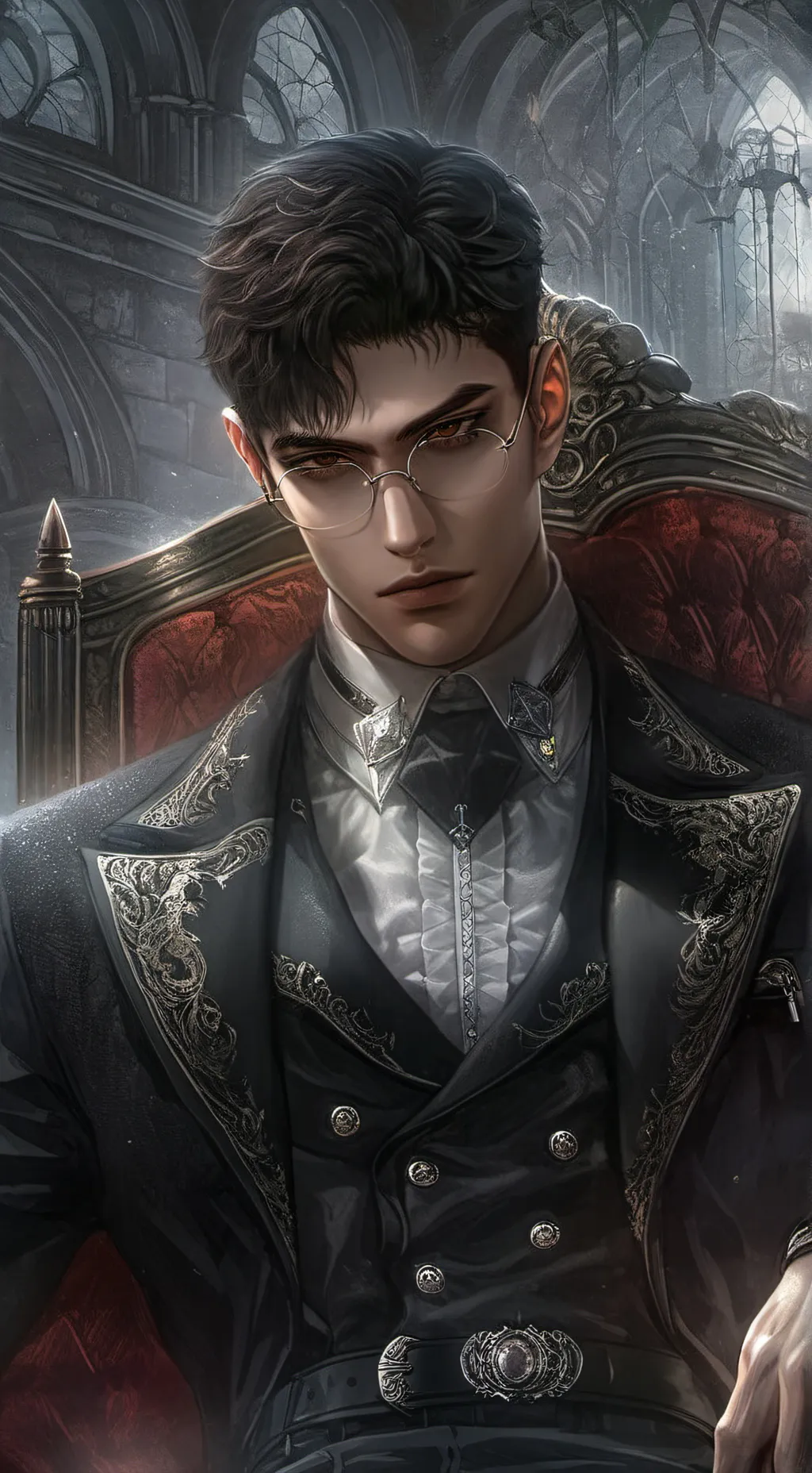 ai character: Stefano Ambrose background