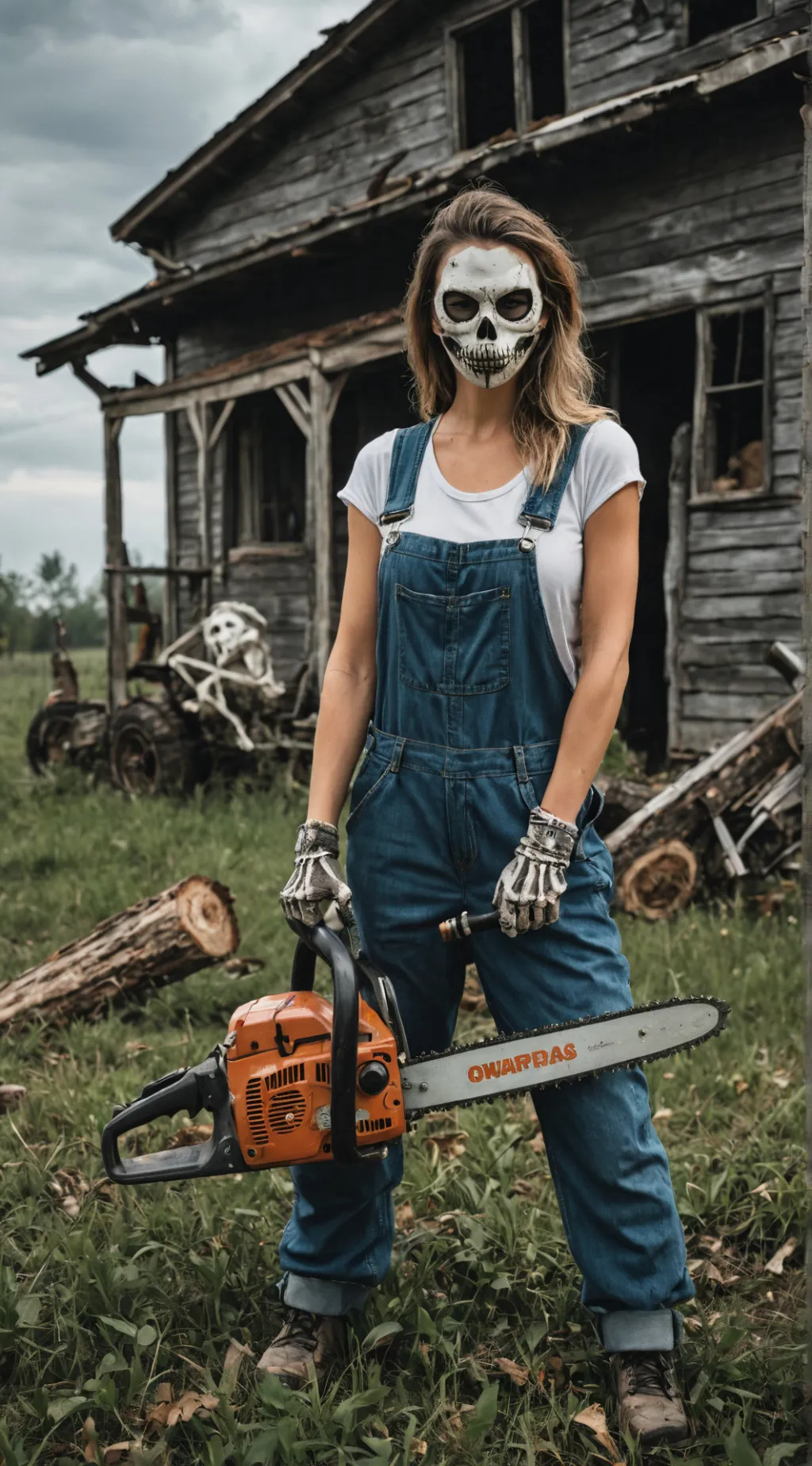ai character: Chainsaw Massacre  background