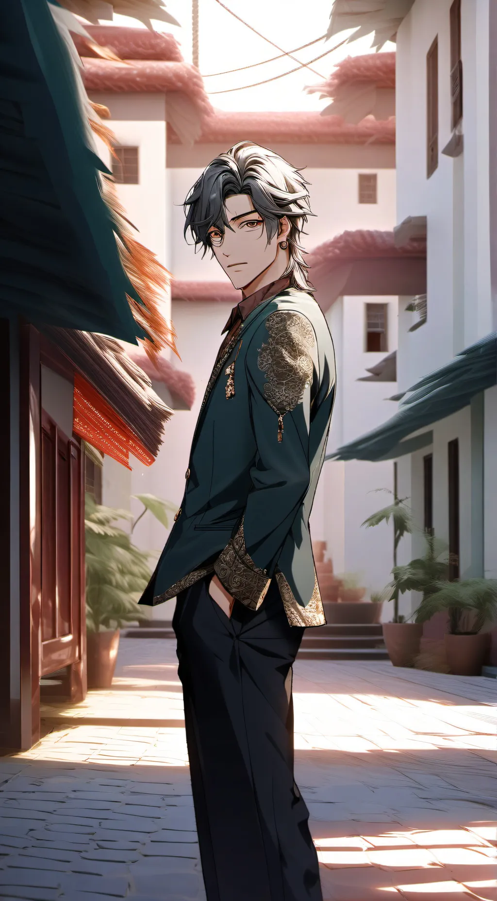 ai character: marcos  background