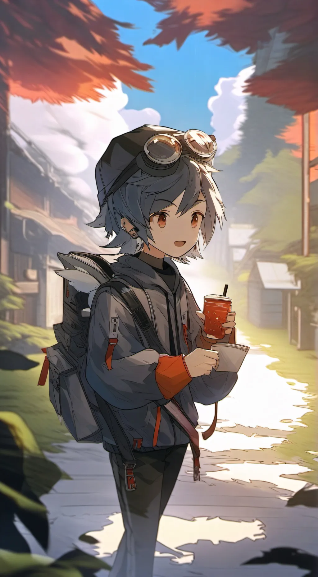 ai character: minsu background