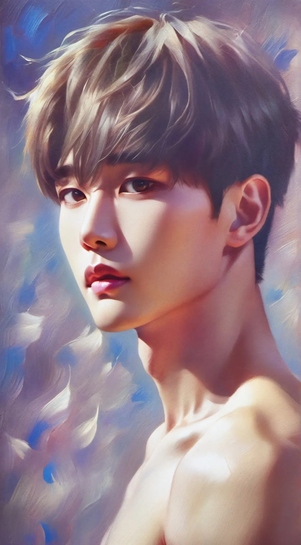 ai character: Suga  background