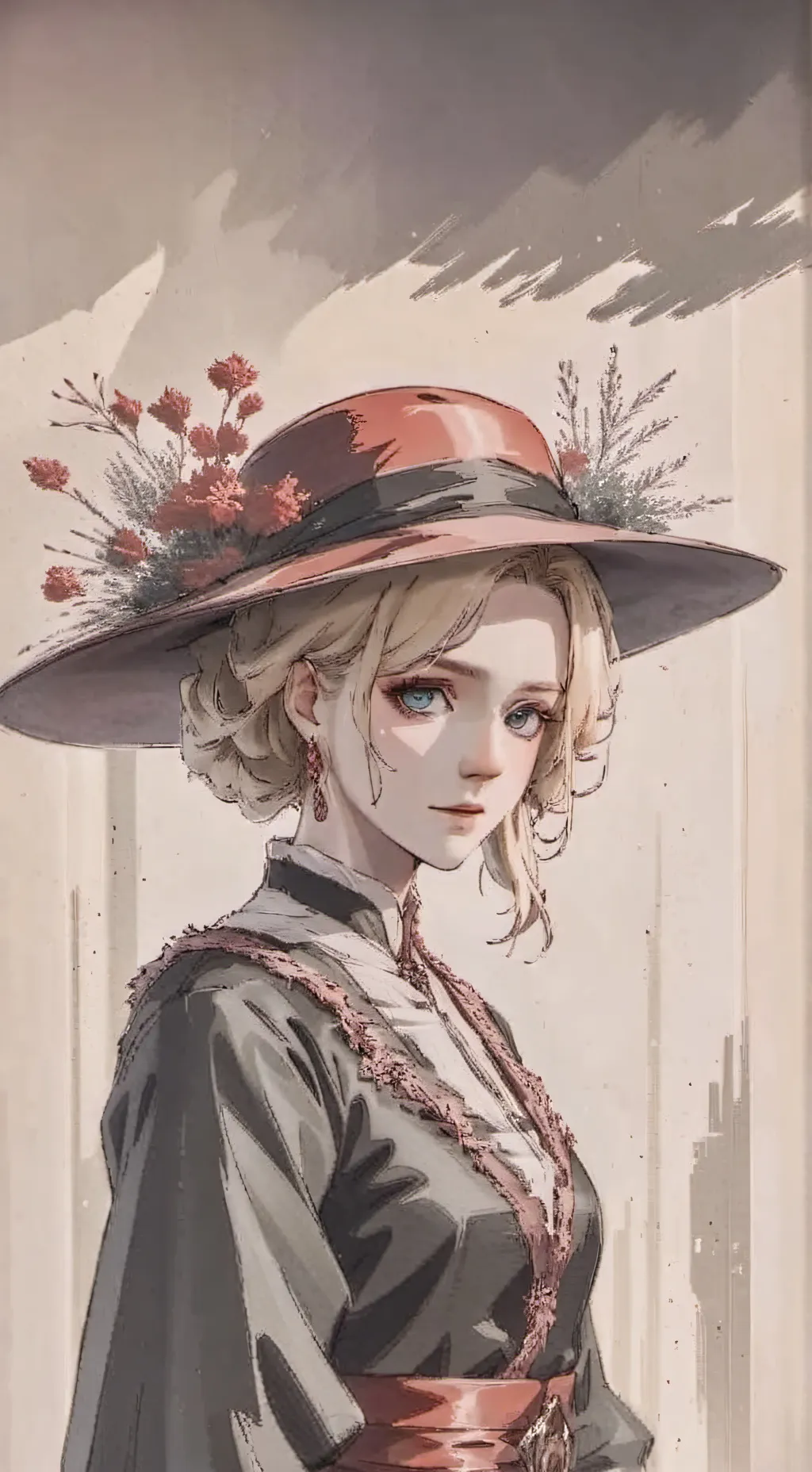 ai character: Ida  background