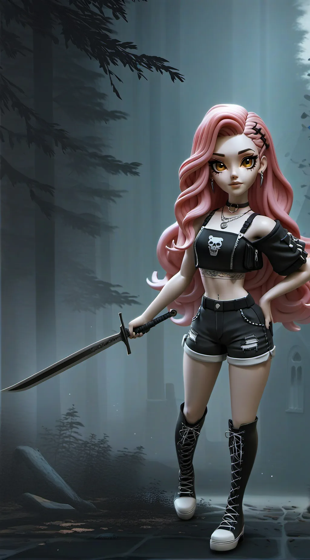 ai character: Lust  background