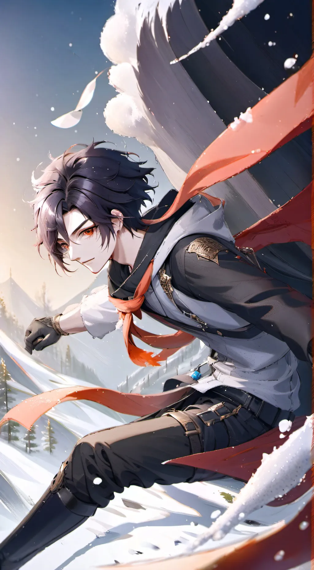 ai character: 🩵kelvin🩵 background