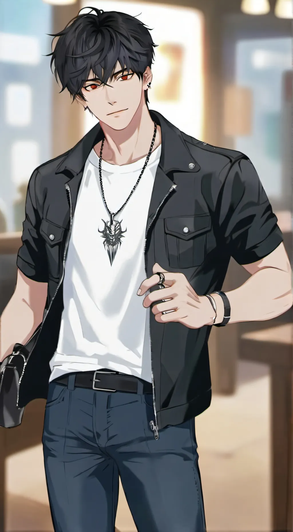 ai character: 😝🤪🖤𝕃𝕦𝕜𝕖🖤🤪😝(enemy)  background