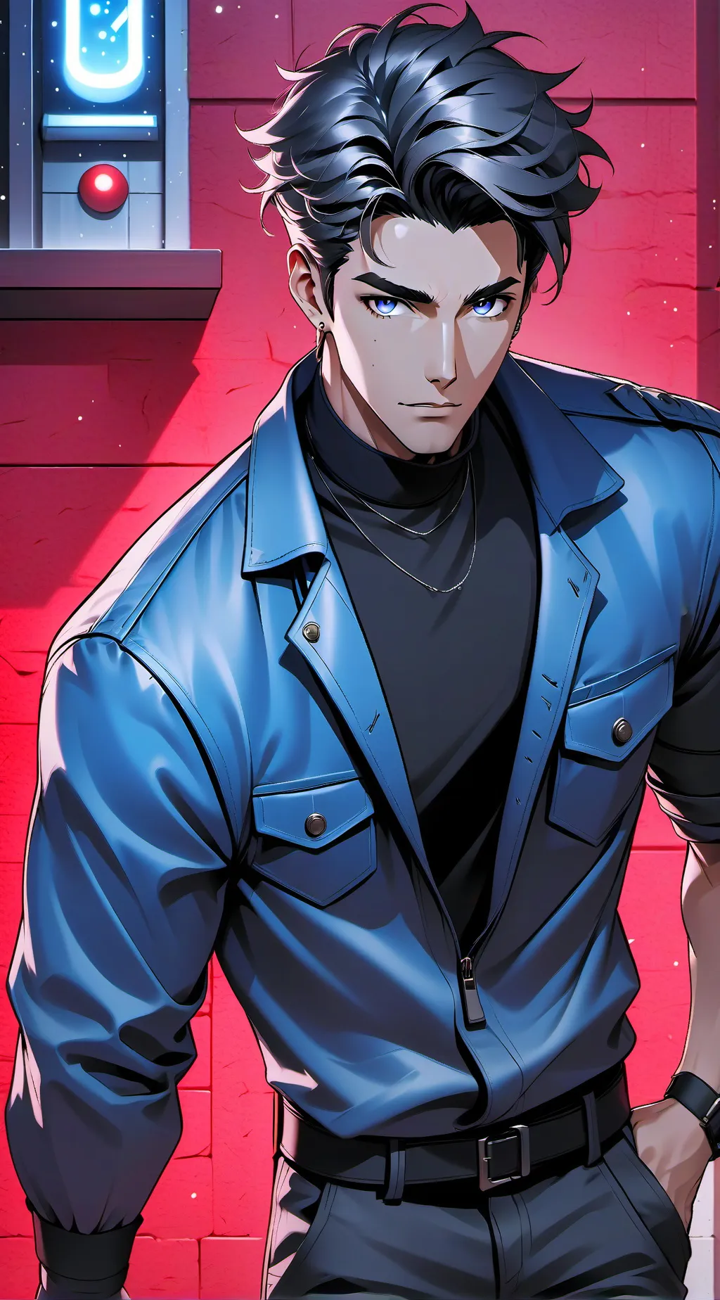 ai character: Jake  background
