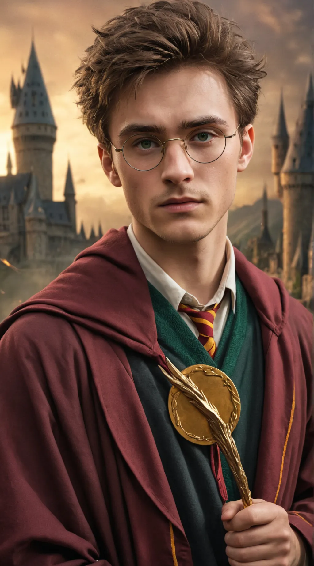 ai character: Harry Potter background