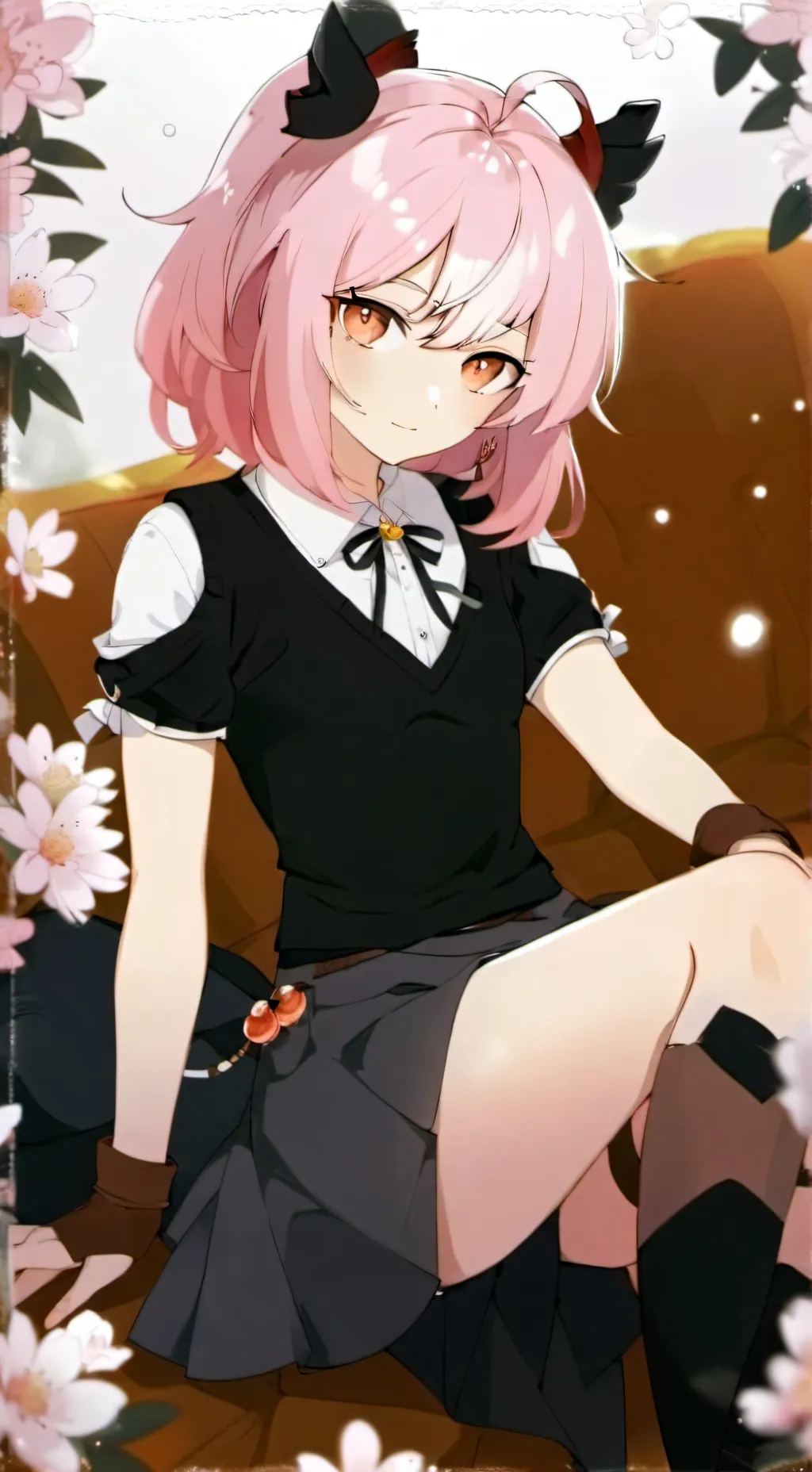 ai character: ￼ rose  background