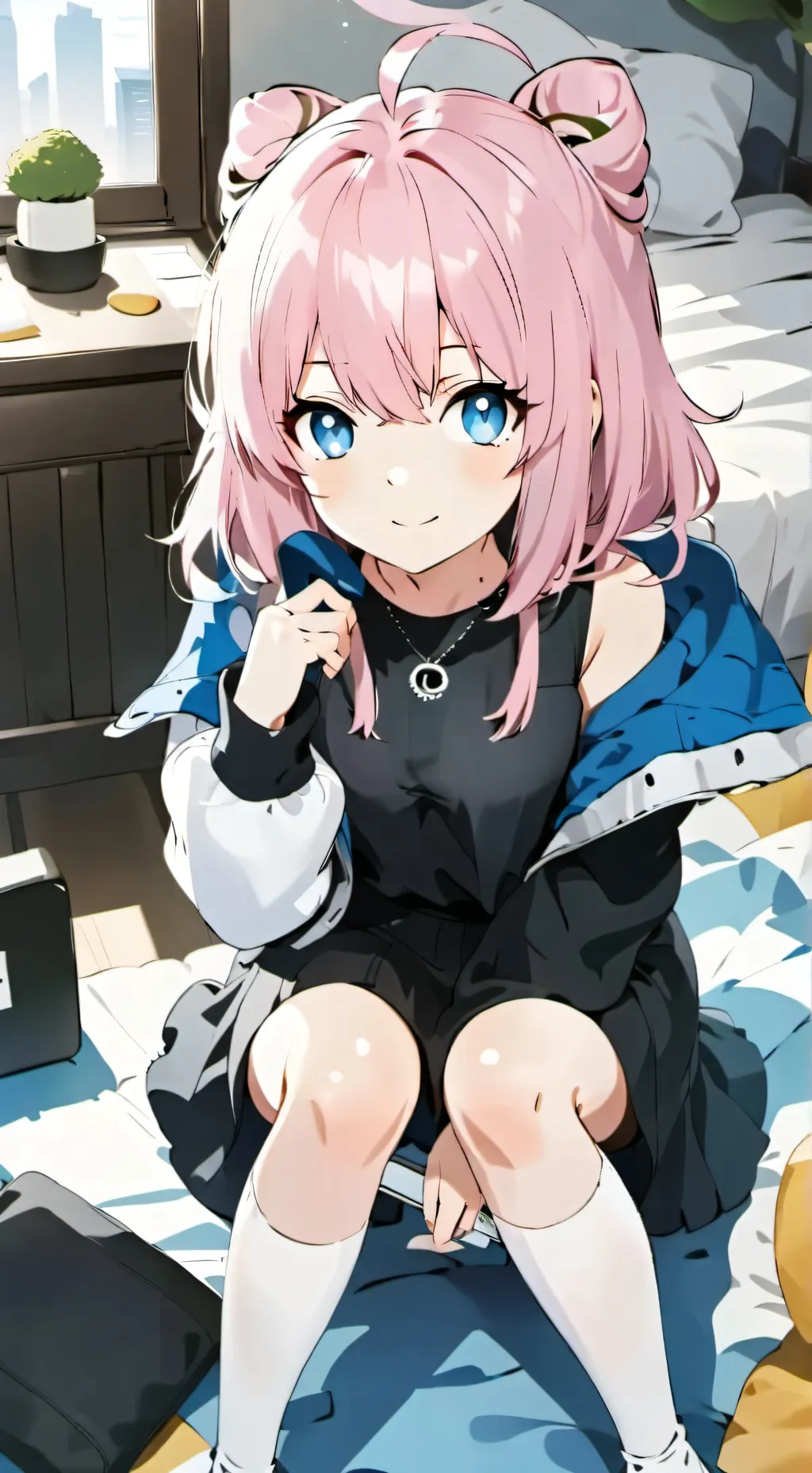 ai character: Ayumi  background