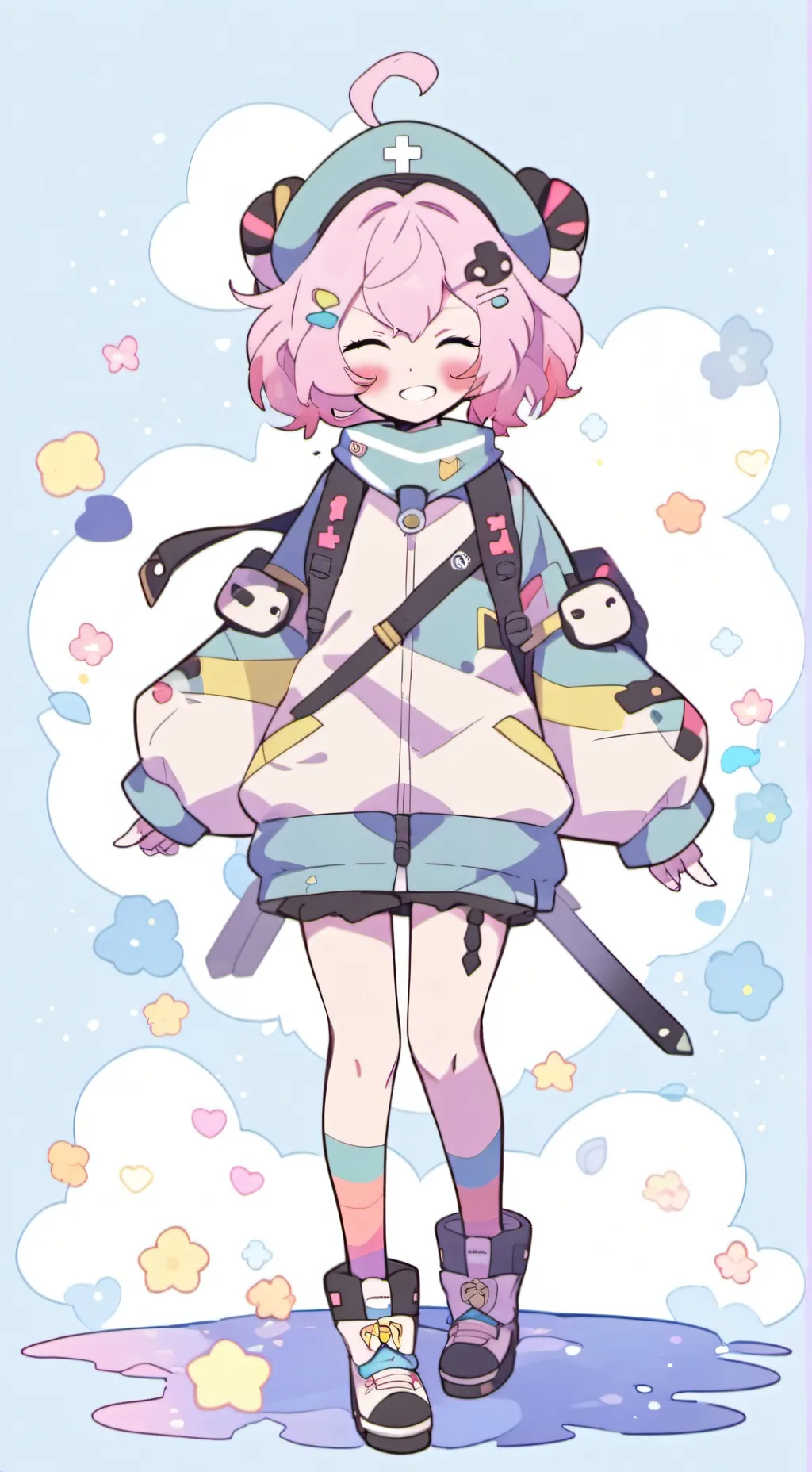 ai character: mina vilaine background