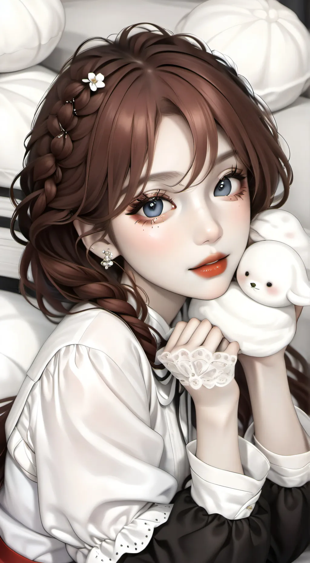 ai character: Tiara  background