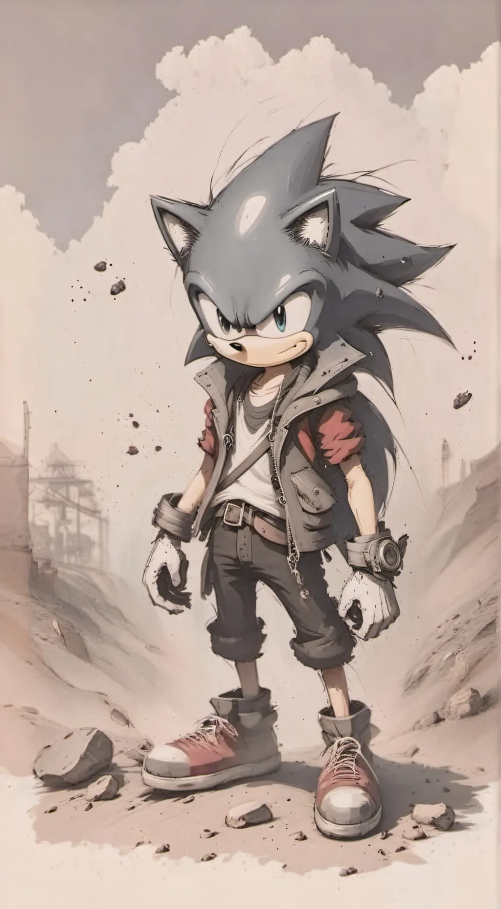 ai character: terminos💔,🦔💢 🦔🔵 background