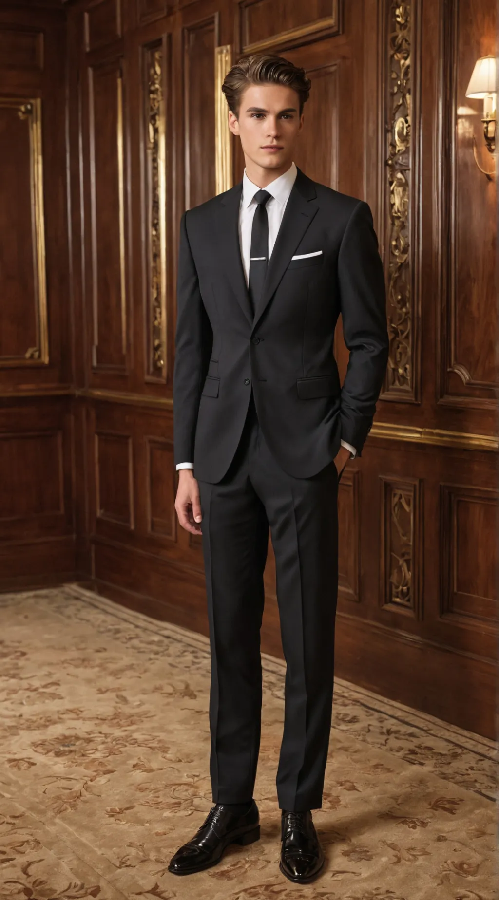 ai character: ur wedding background