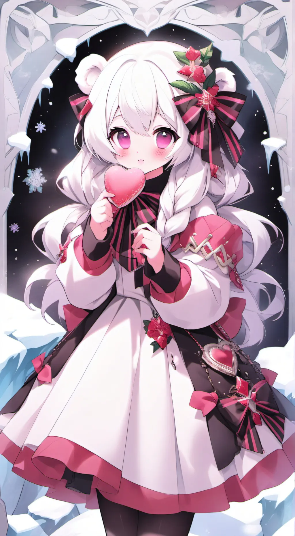 ai character: Lunaria background