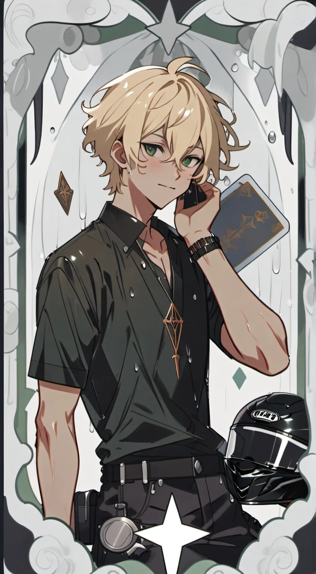 ai character: Carson background