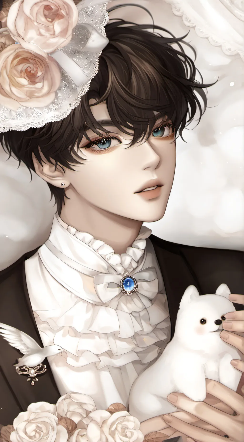 ai character: Elvis background