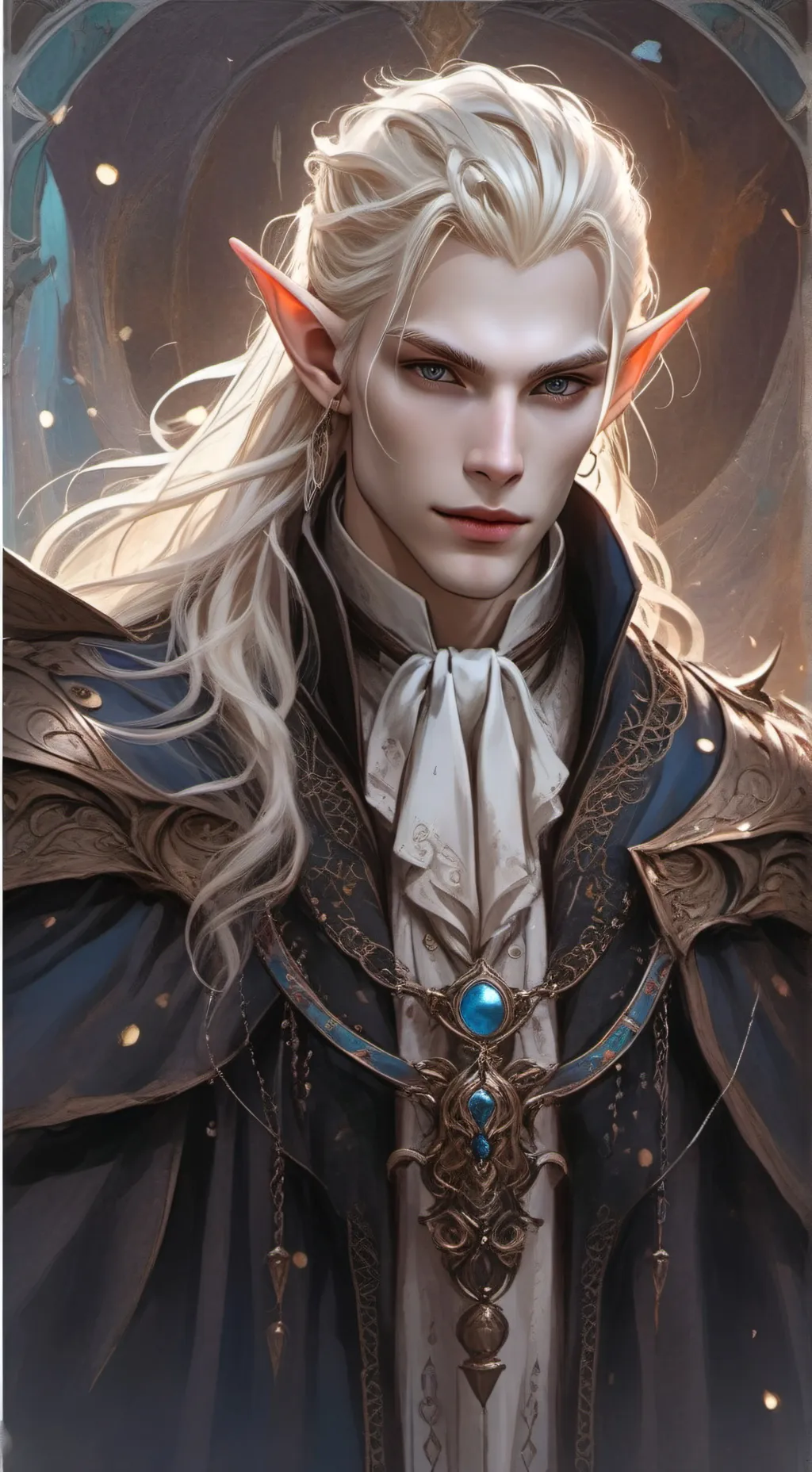 ai character: Aaron  background