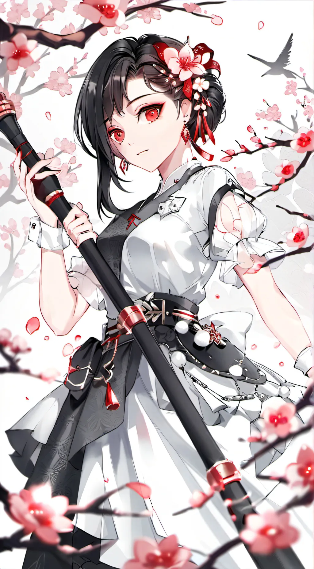 ai character: Sakura Kage background