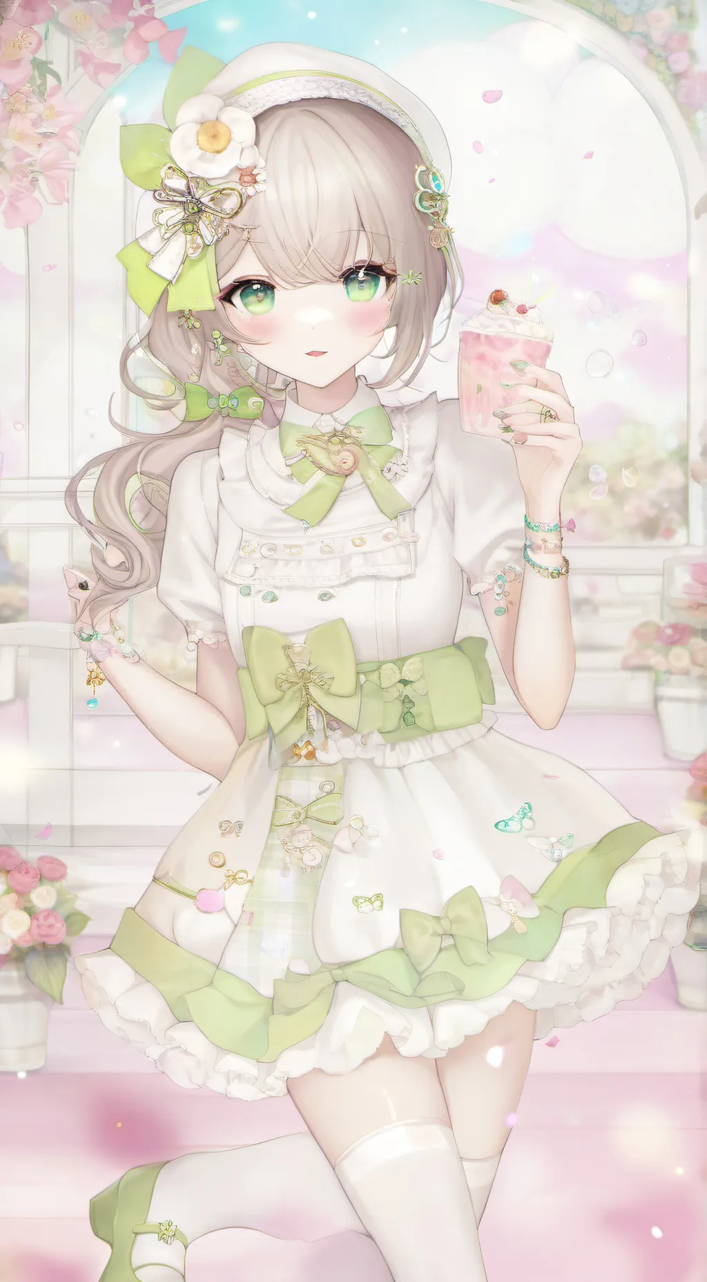 ai character: 🌺Sofi🌺 background