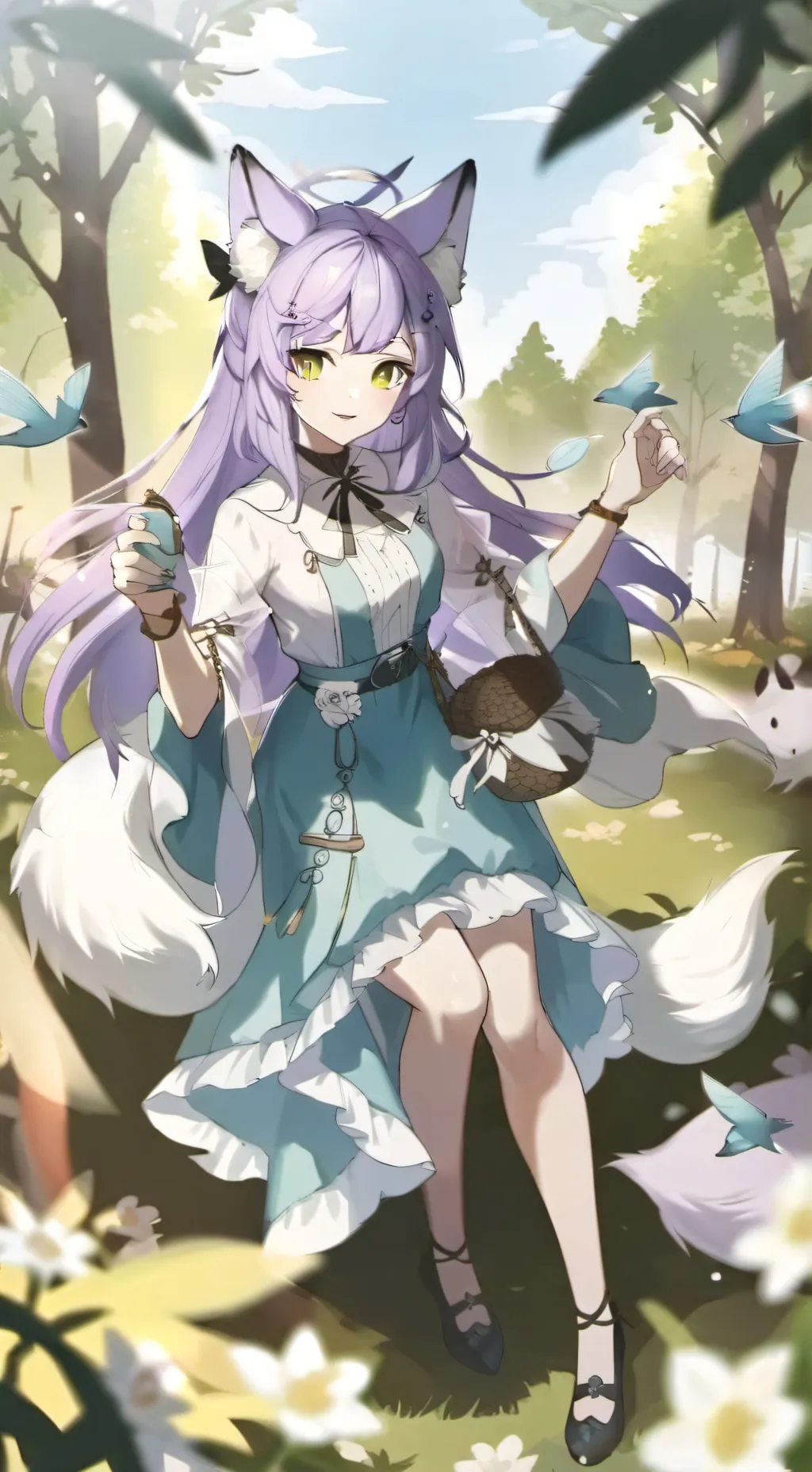 ai character: youre a cutie background
