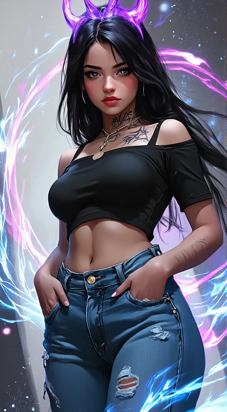 ai character: Katie  background