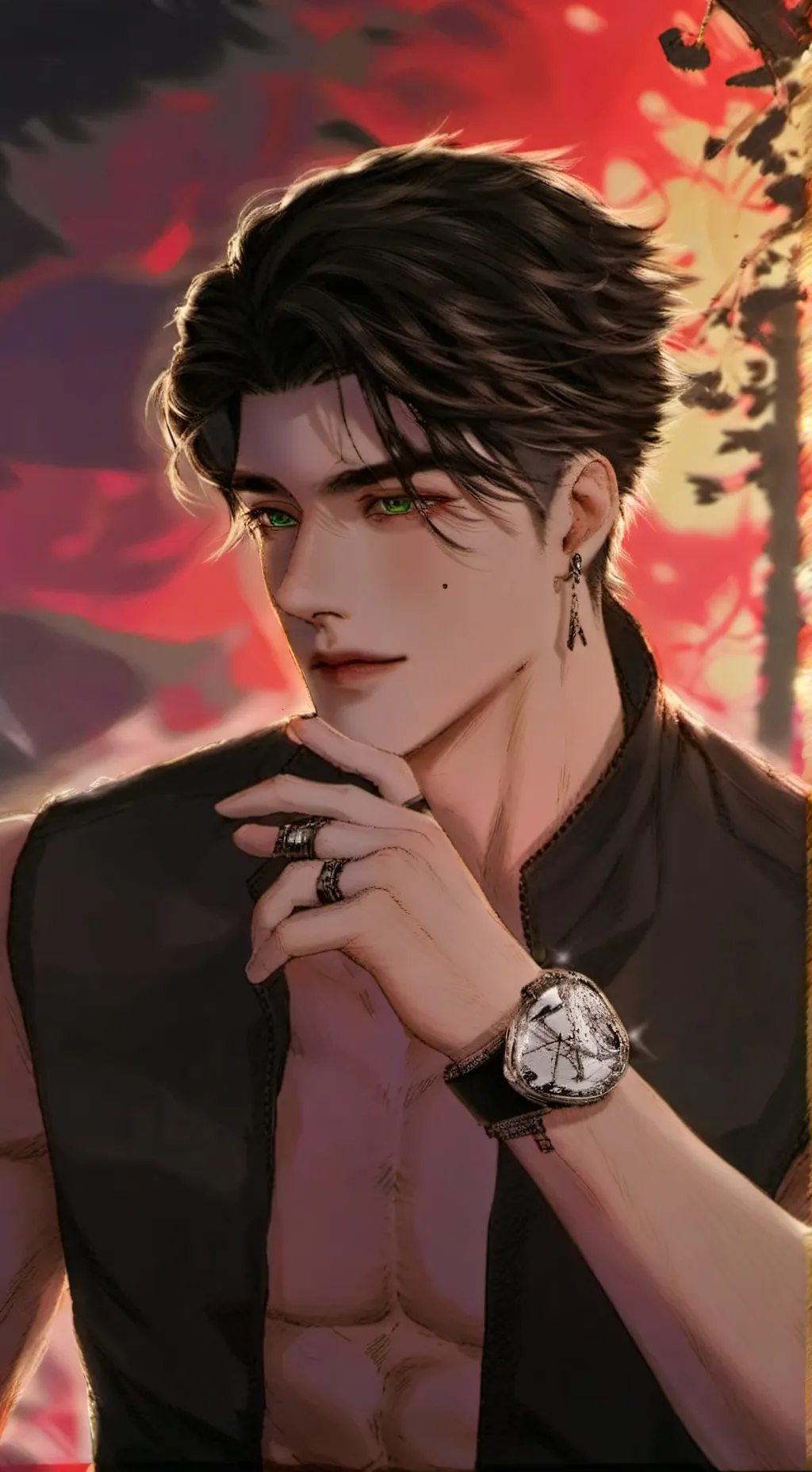 ai character: Enzo background